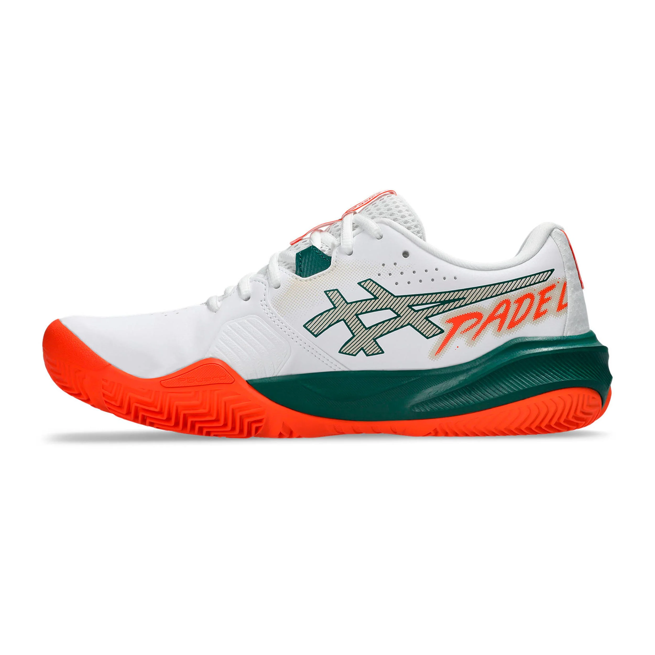 Gel-Challenger 15 Chaussures padel Hommes - blanc, vert foncé - Image 2