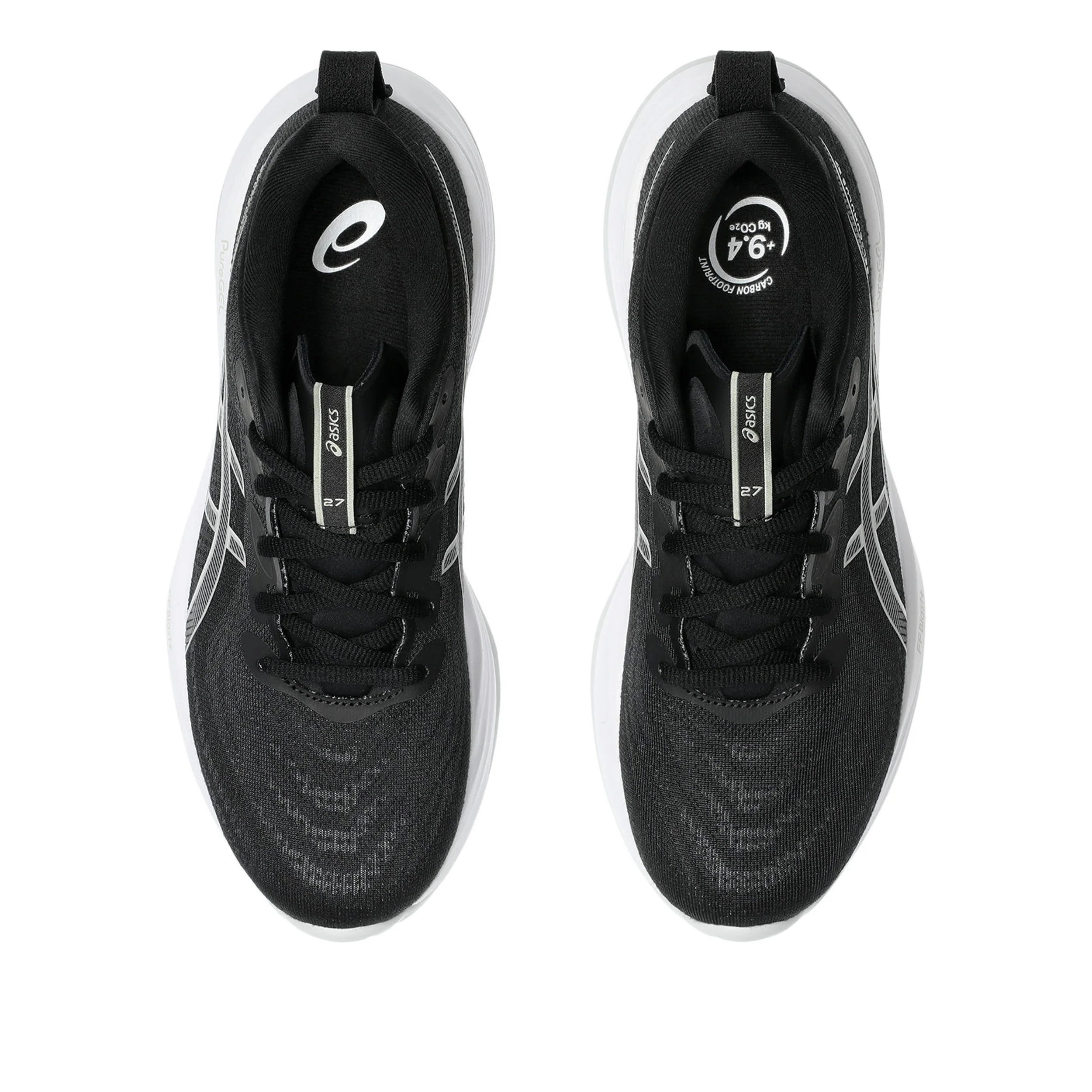 Gel-Cumulus 27 Chaussure De Running Sans Stabilisateurs Femmes-Noir,Blanc - Image 3
