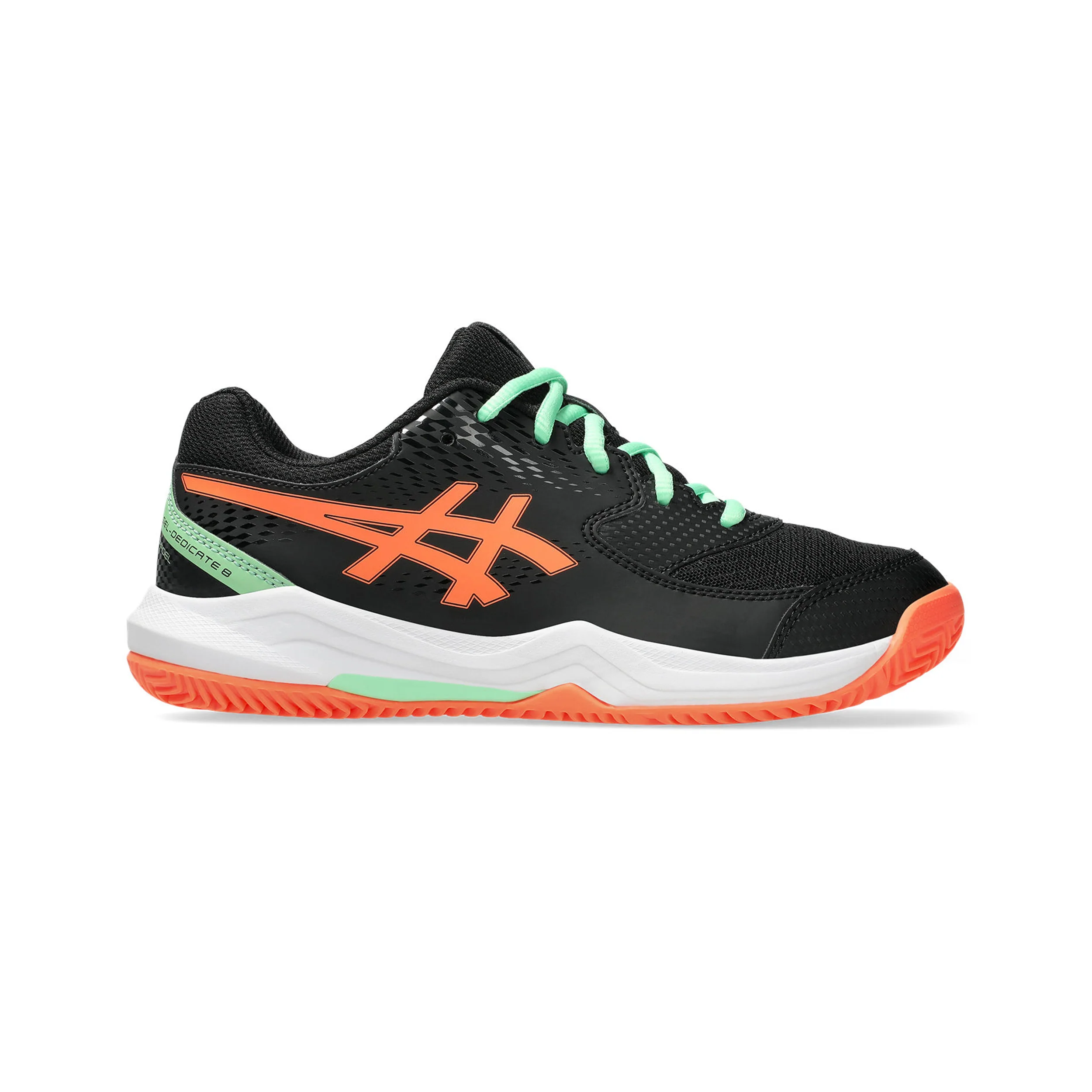 GEL-DEDICATE 8 PADEL GS Chaussures padel Enfants-noir, corail