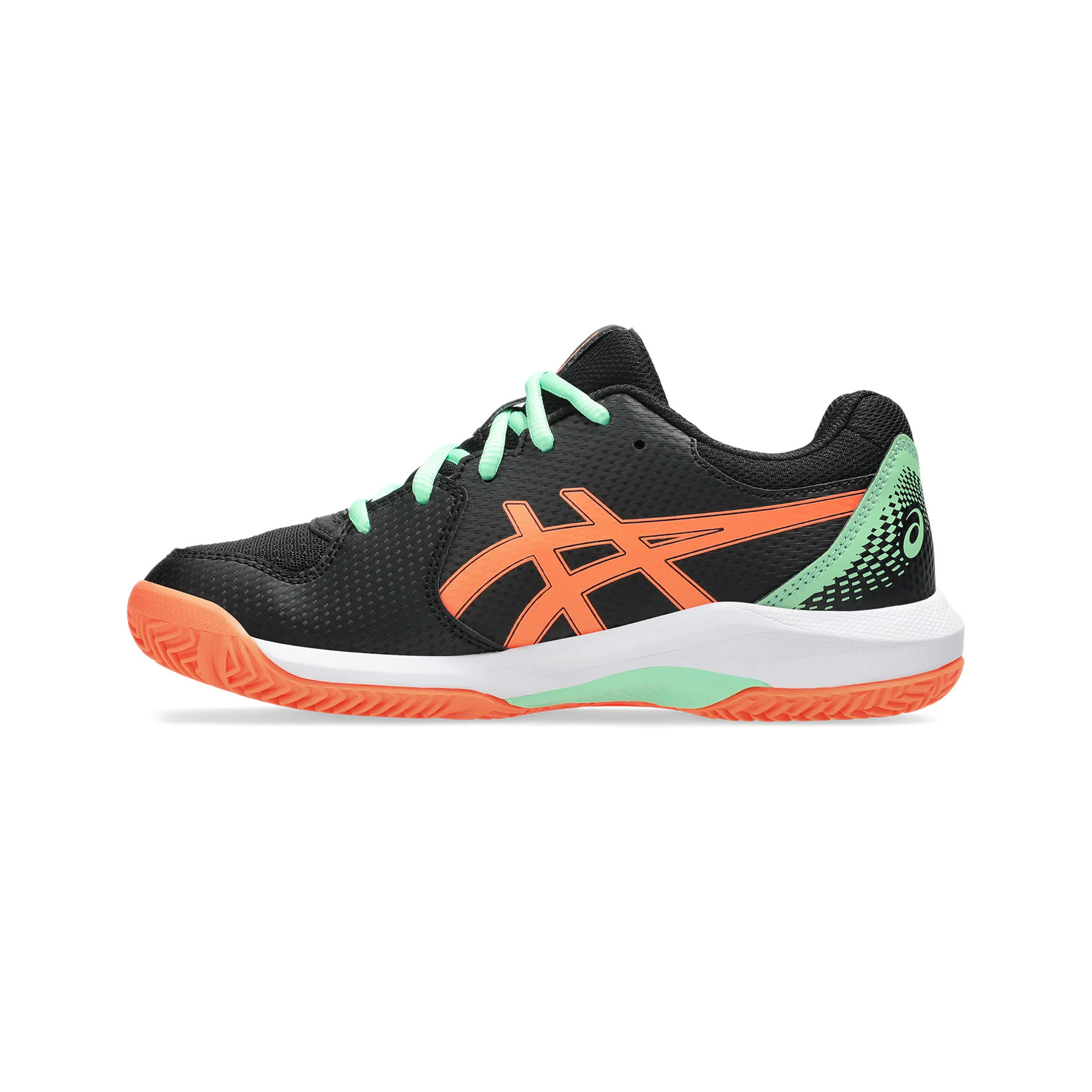 GEL-DEDICATE 8 PADEL GS Chaussures padel Enfants-noir, corail - Image 2
