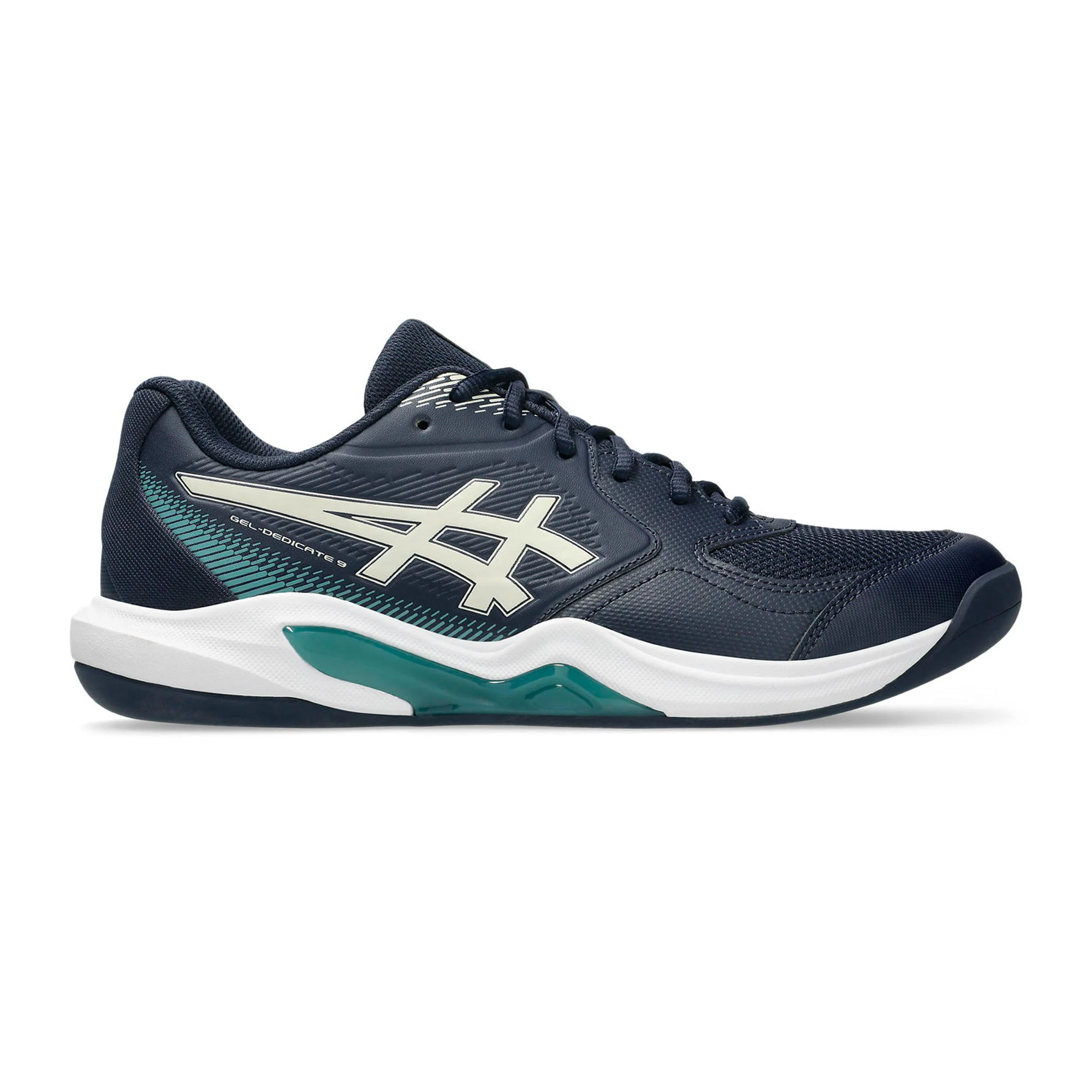 Gel-Dedicate 9 Chaussure moquette Hommes - bleu foncé, blanc