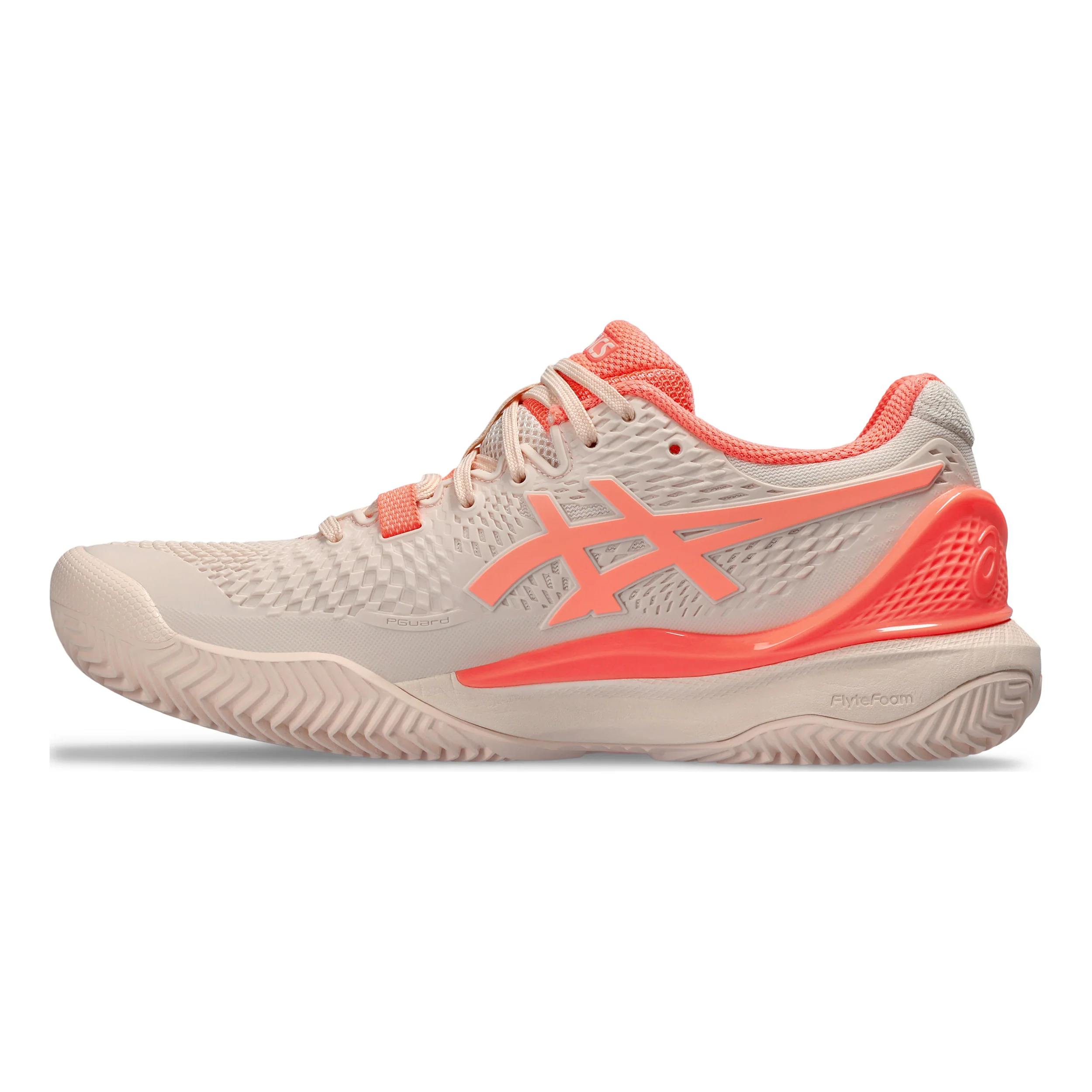 Gel-Resolution 9 Chaussure terre battue Femmes - abricot, corail - Image 2