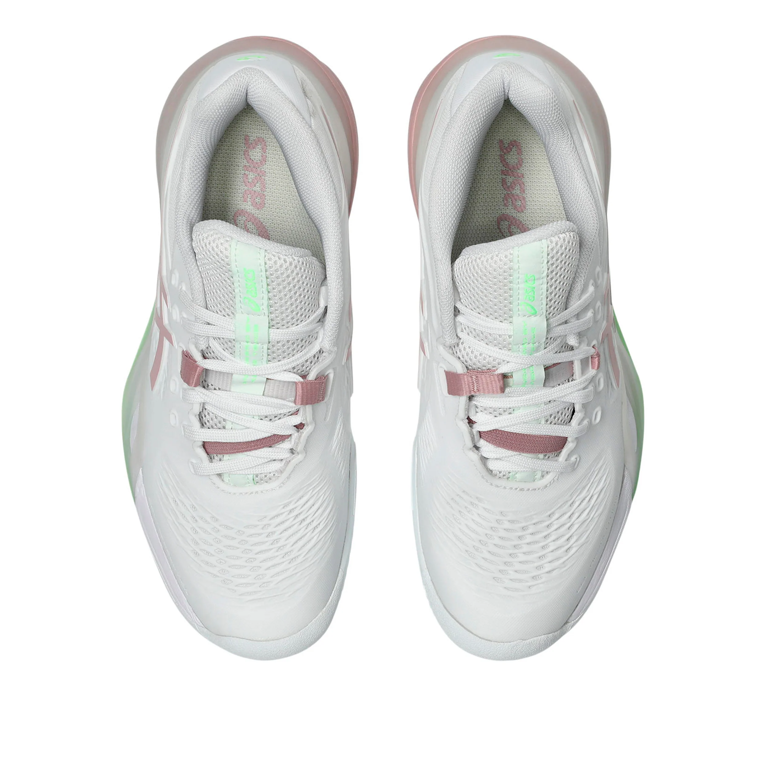 Gel-Resolution X Chaussure terre battue Femmes - blanc, rosé - Image 3