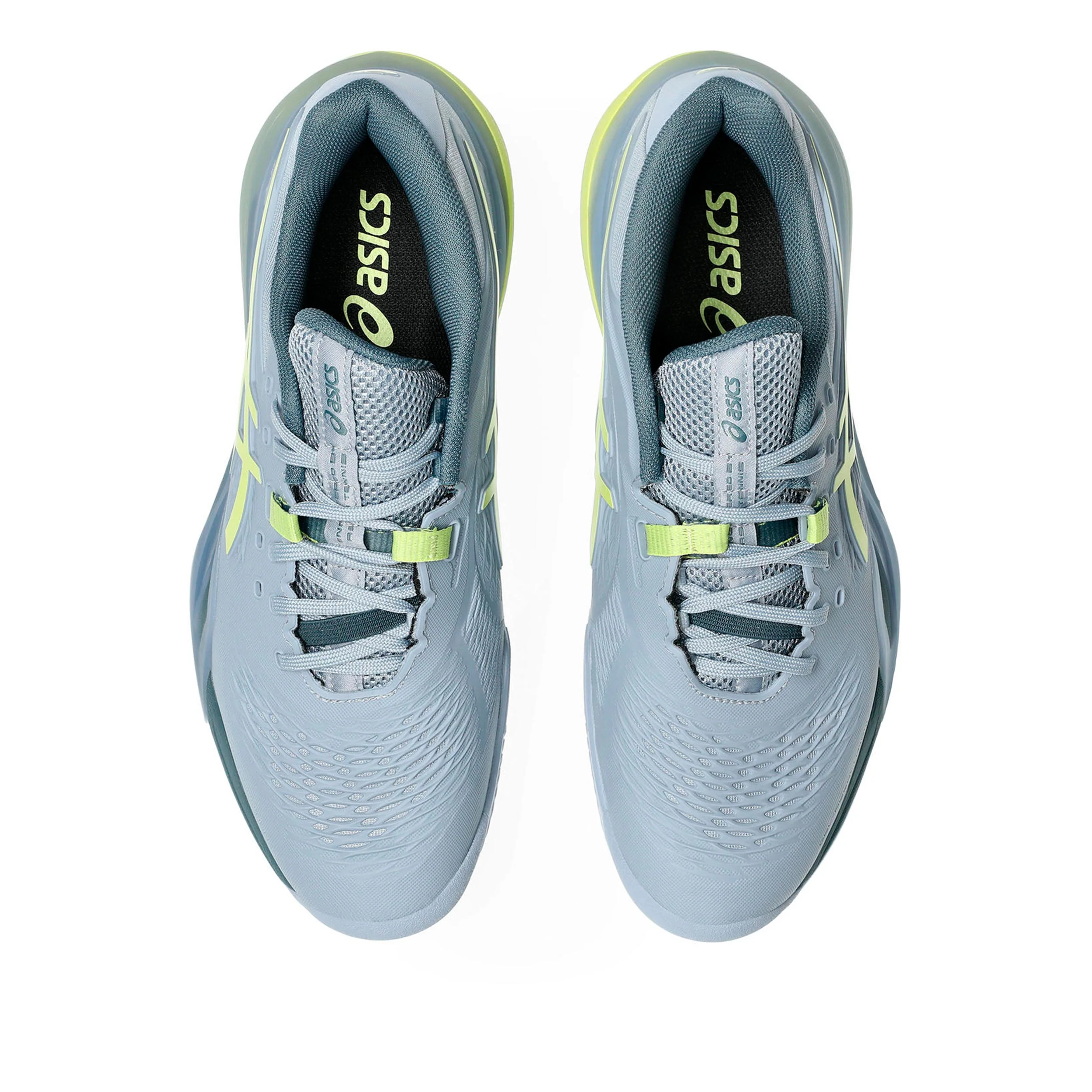 Gel-Resolution X Chaussure terre battue Hommes - gris, vert - Image 3