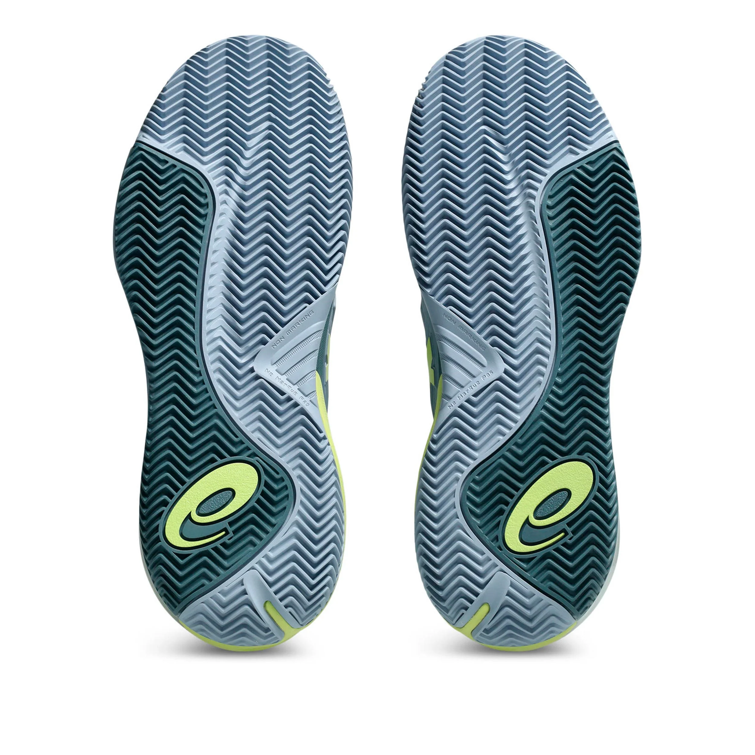 Gel-Resolution X Chaussure terre battue Hommes - gris, vert - Image 4