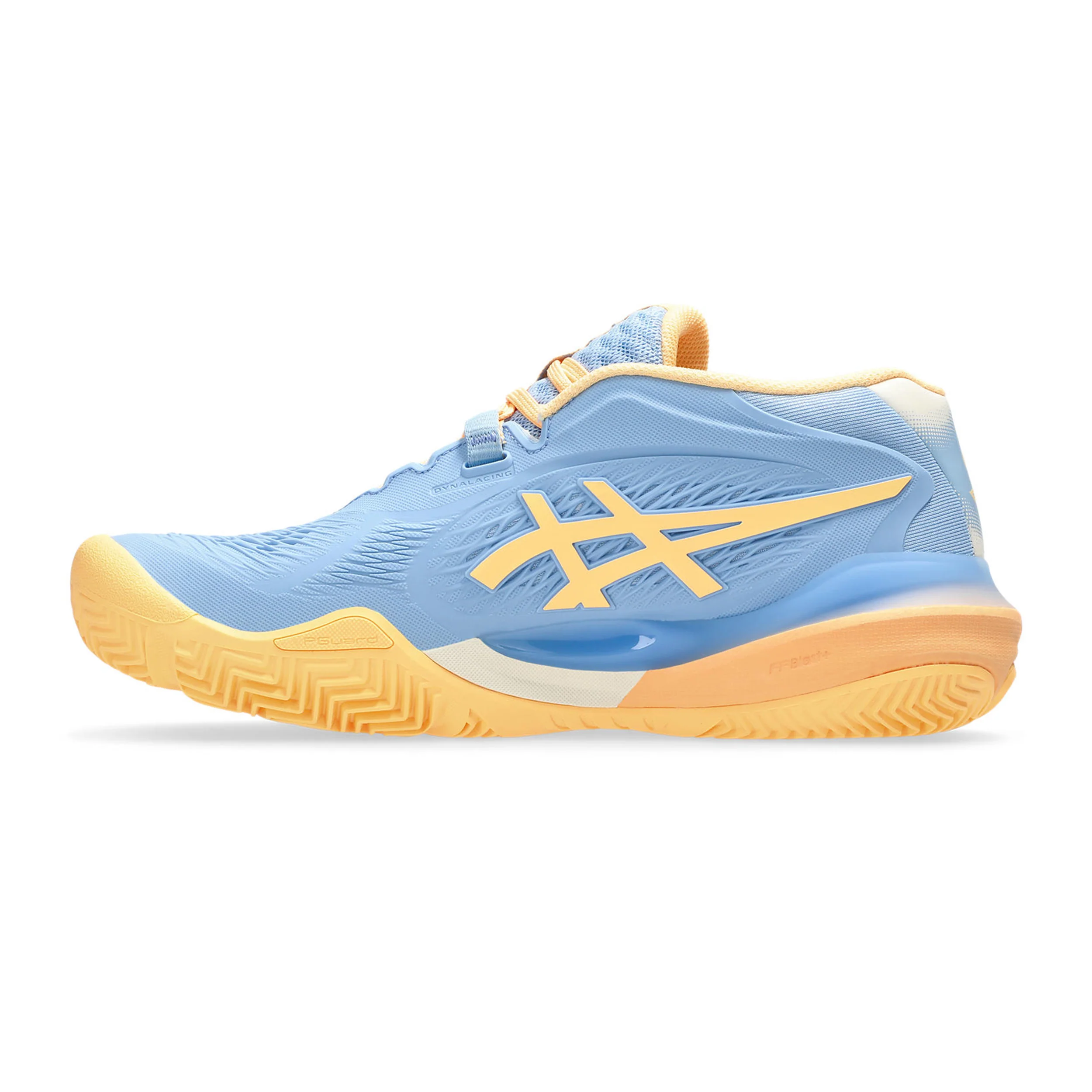 Gel-Resolution X Chaussures padel Femmes - bleu gris, orange - Image 2