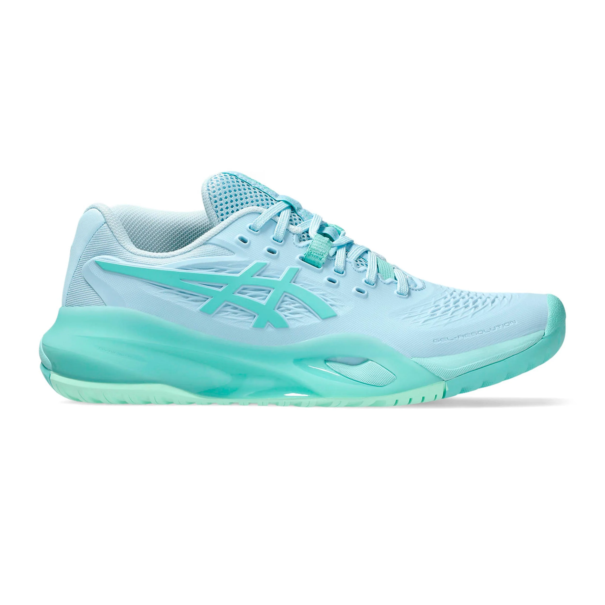 Gel-Resolution X Chaussures toutes surfaces Femmes - bleu clair, menthe