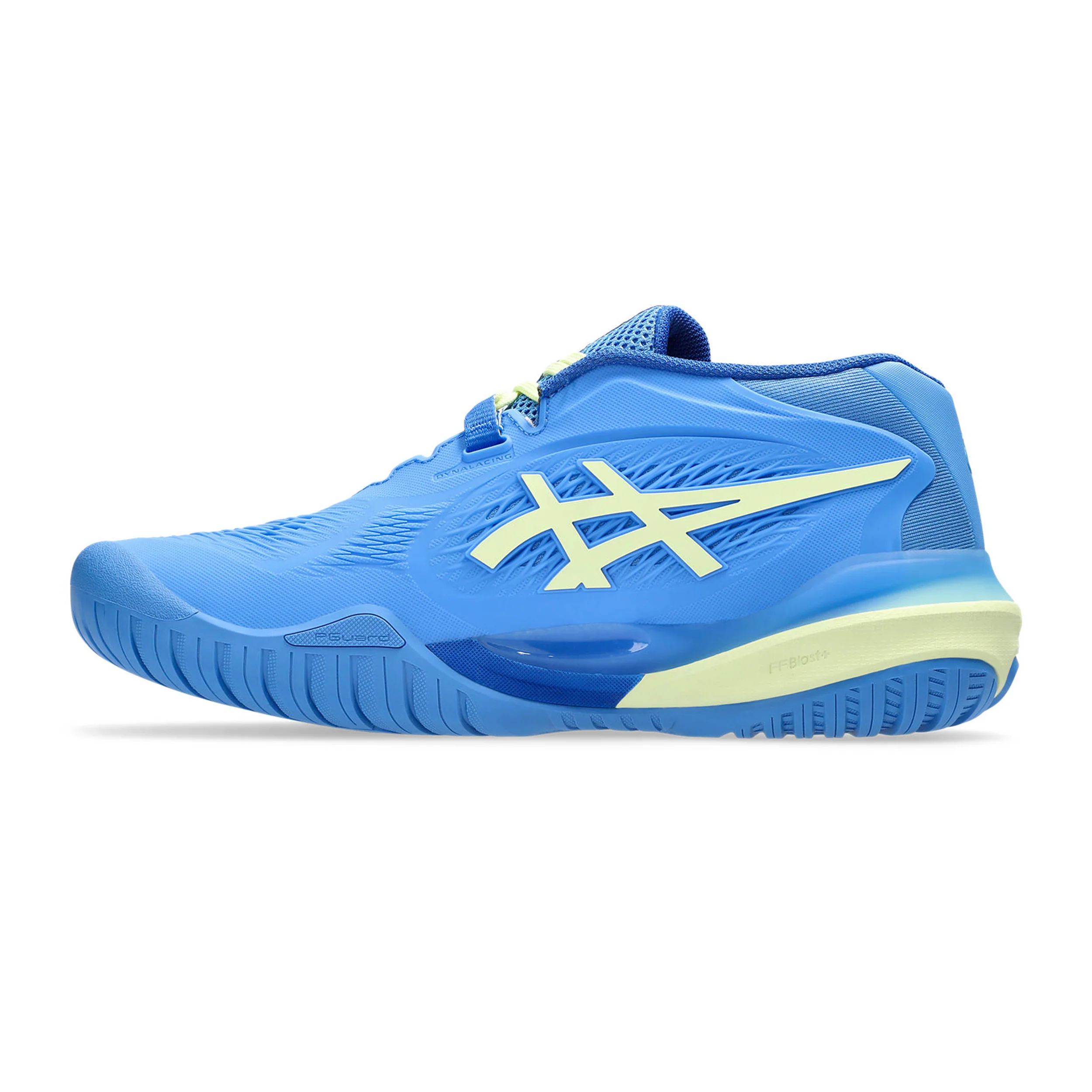 Gel-Resolution X Chaussures toutes surfaces Femmes - bleu, jaune lemon - Image 2