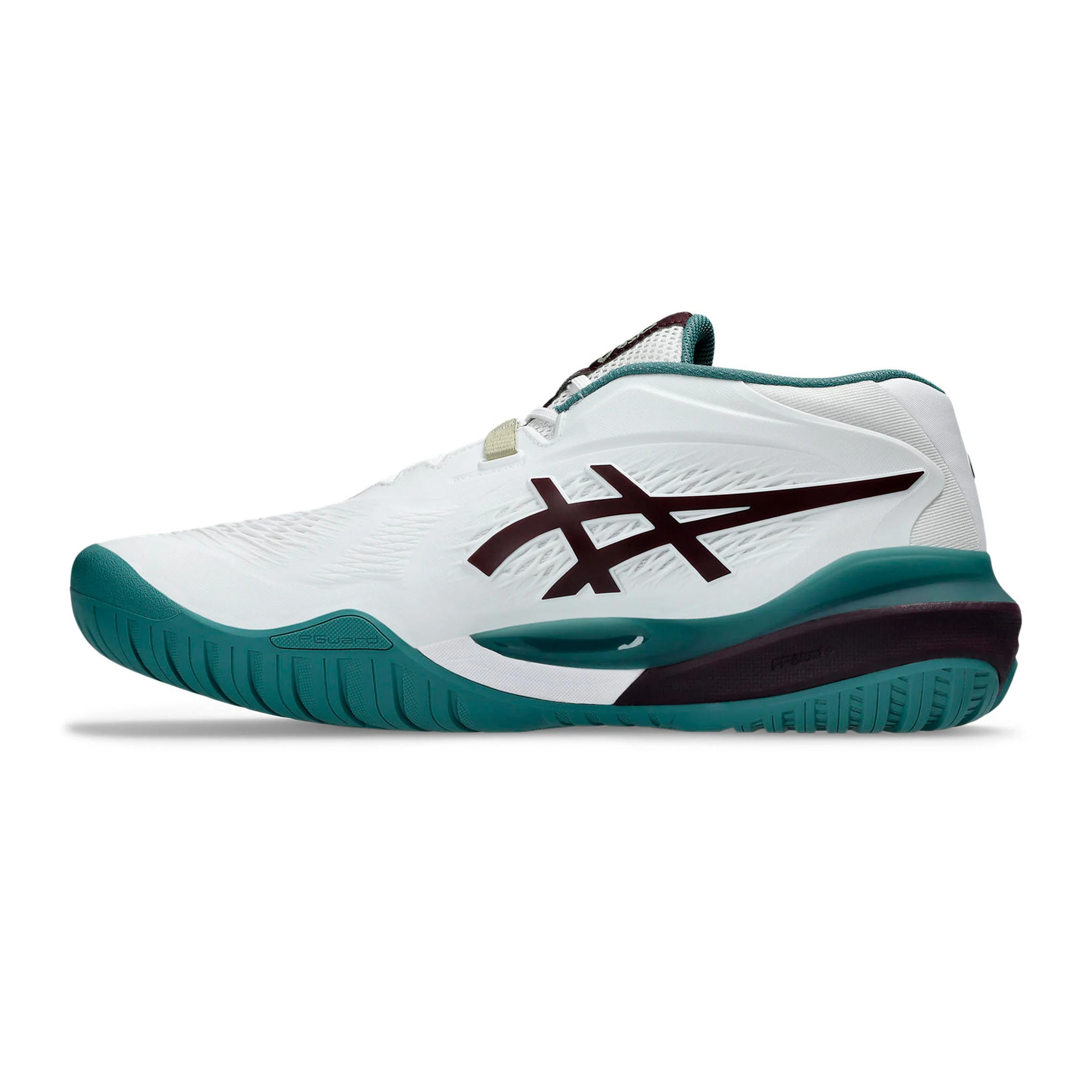 Gel-Resolution X Chaussures toutes surfaces Hommes - blanc, bleu petrol - Image 2