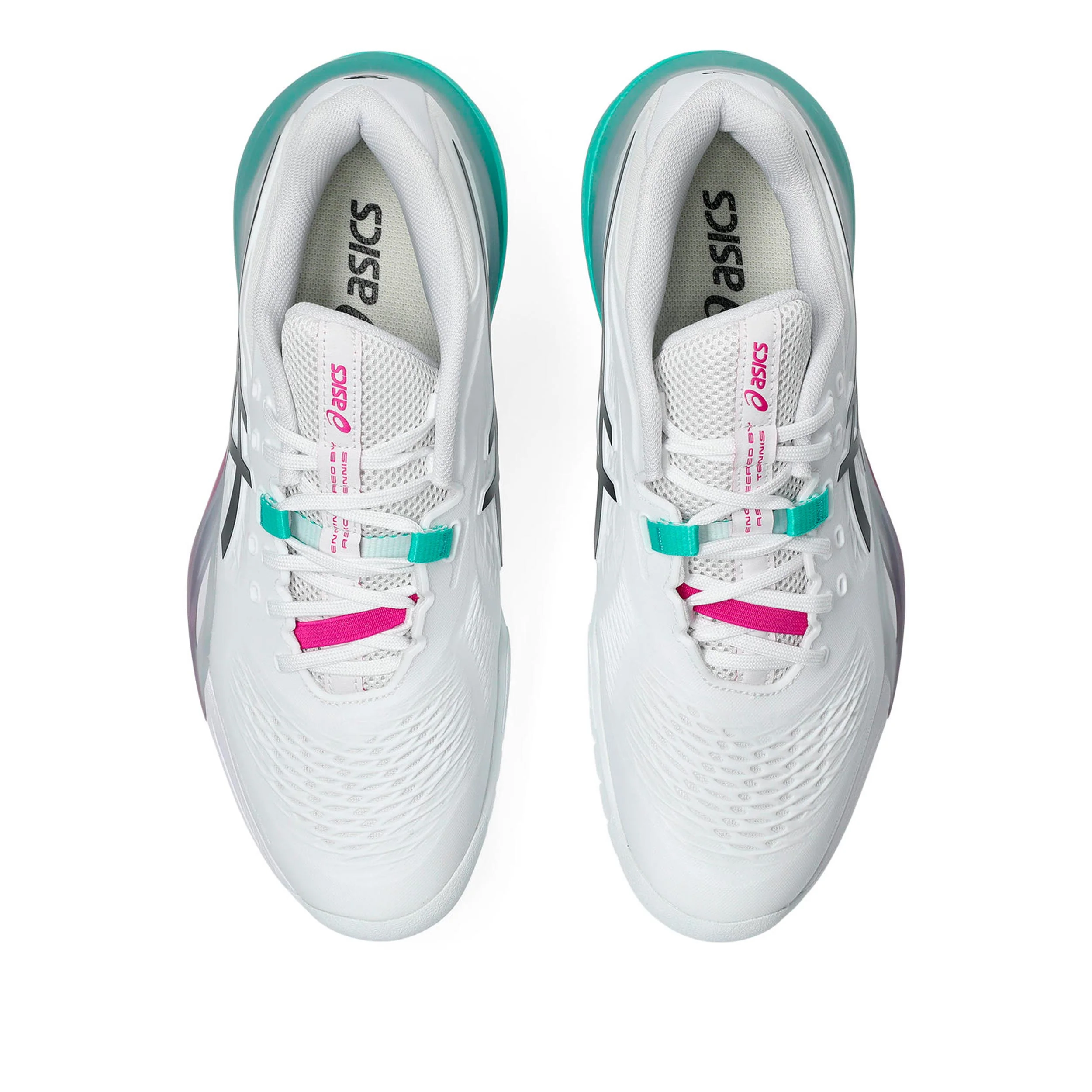 Gel-Resolution X Chaussures toutes surfaces Hommes - blanc, turquoise - Image 3