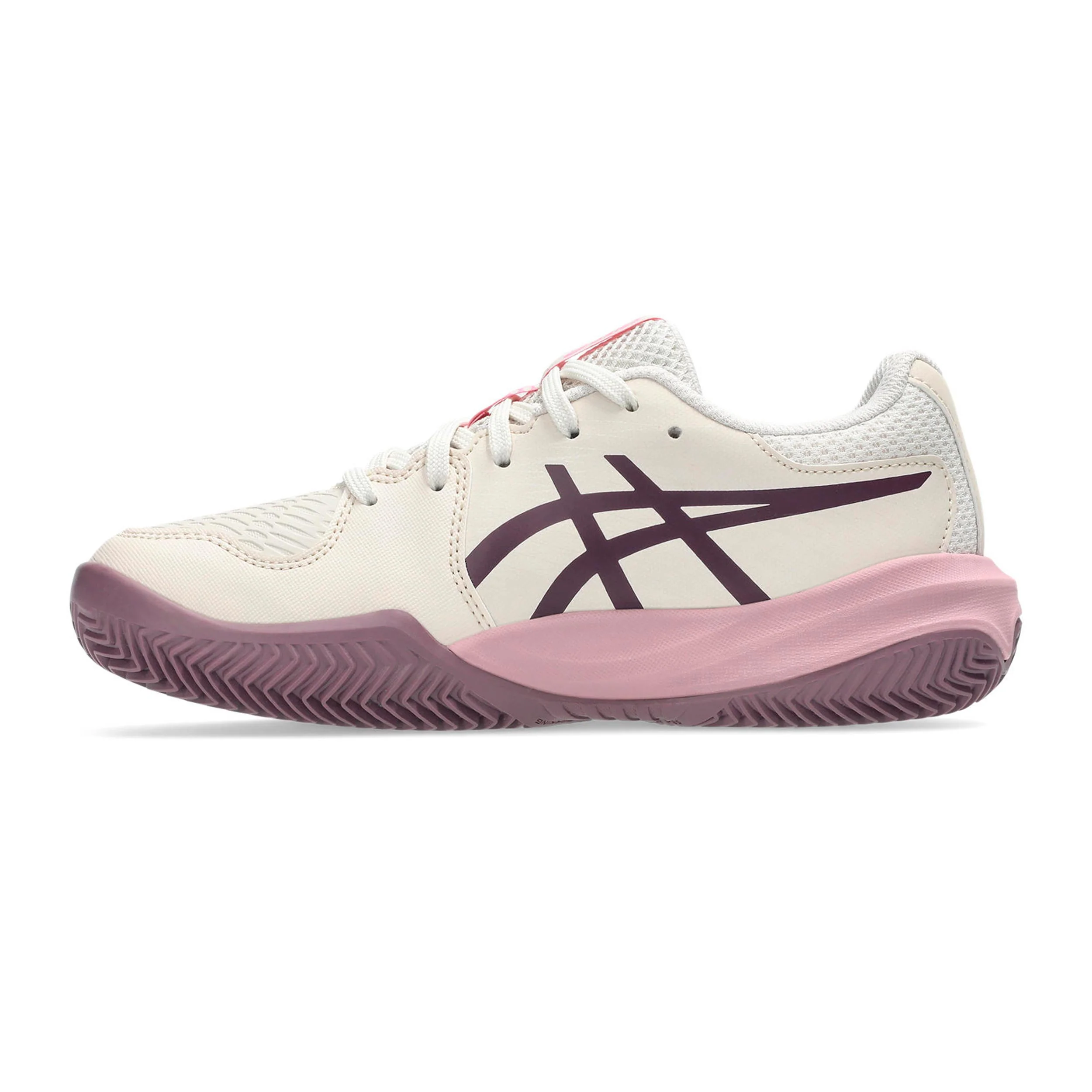 Gel-Resolution X GS Chaussure terre battue Enfants - beige, mauve - Image 2