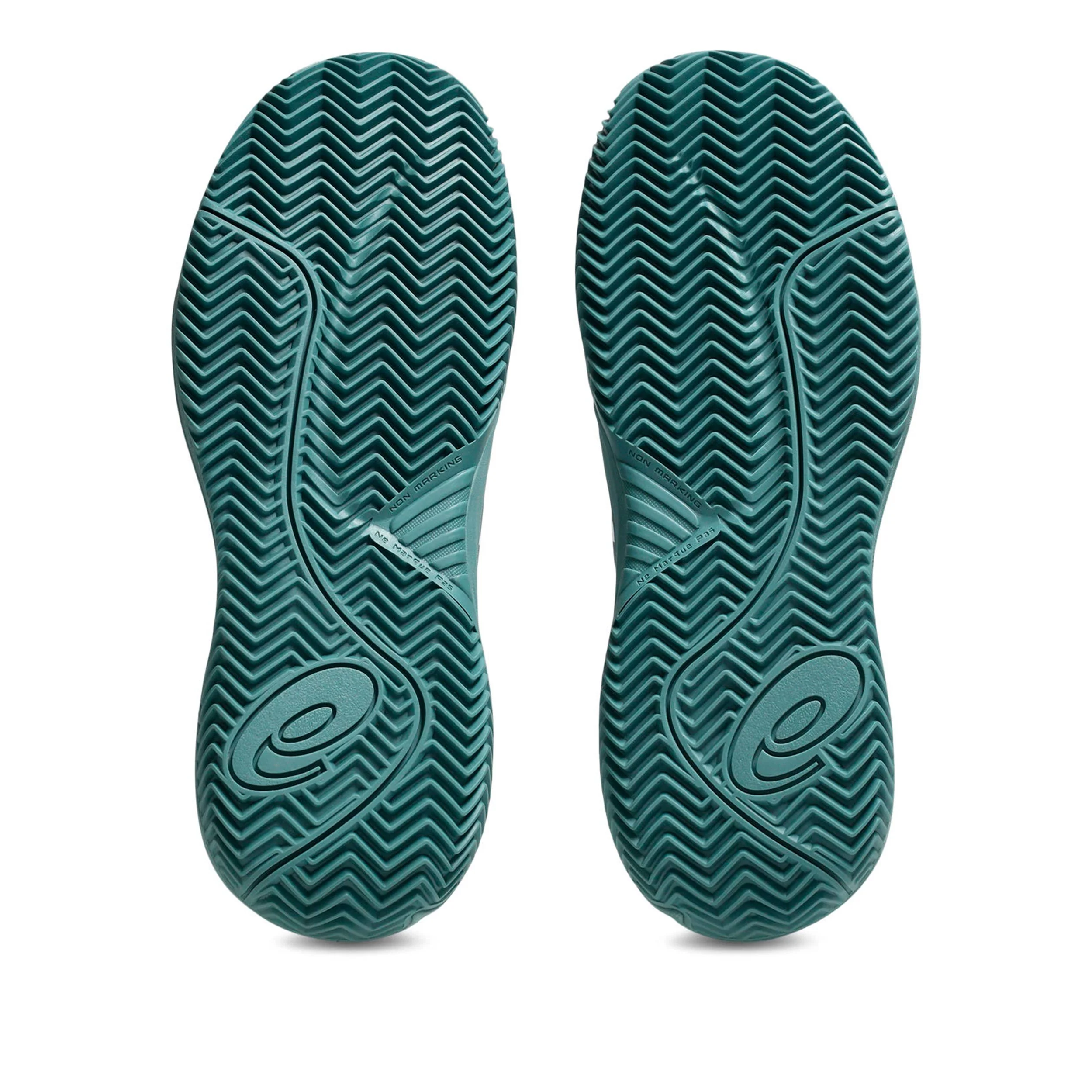 Gel-Resolution X GS Chaussure terre battue Enfants - blanc, bleu petrol - Image 4