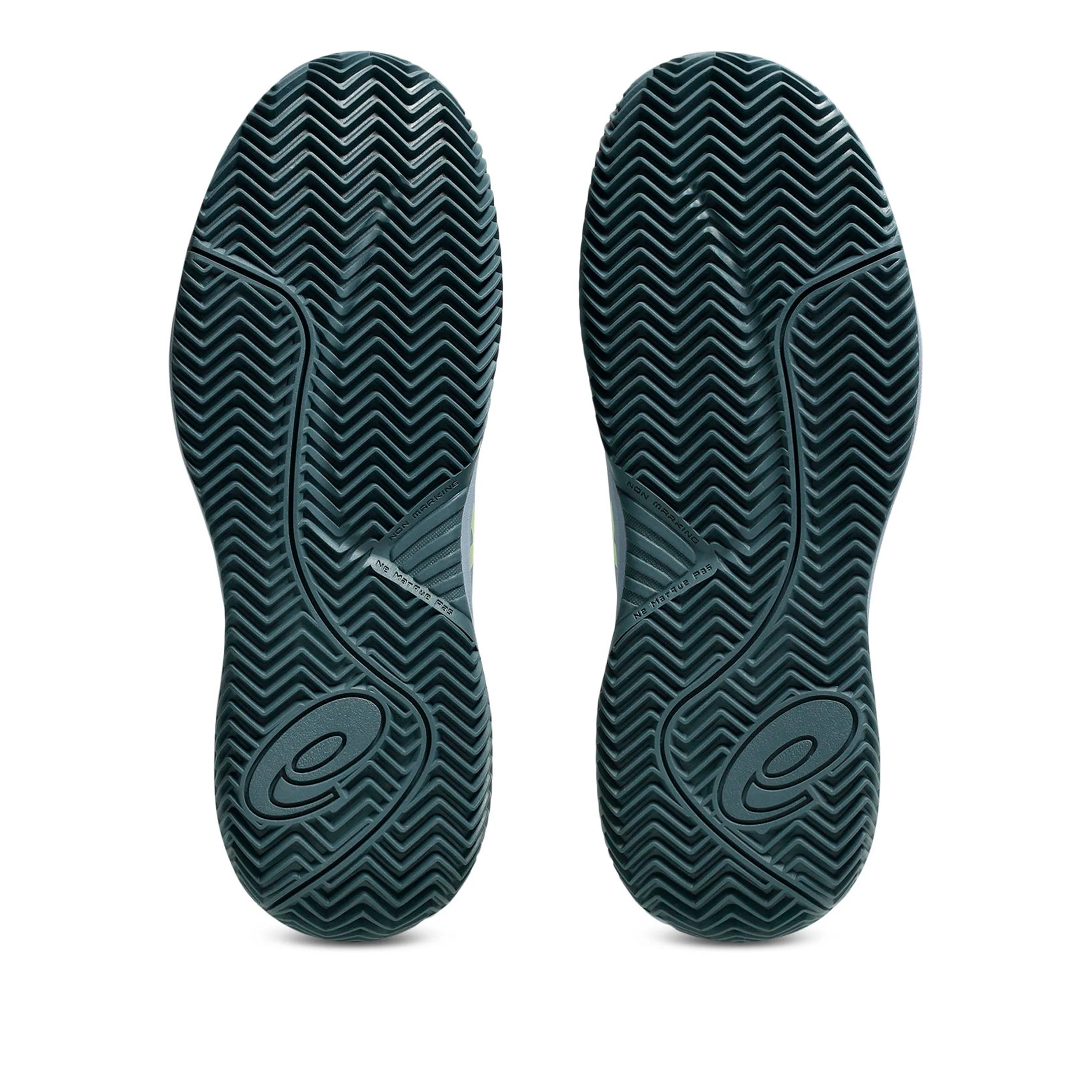 Gel-Resolution X GS Chaussure terre battue Enfants - gris, jaune lemon - Image 4