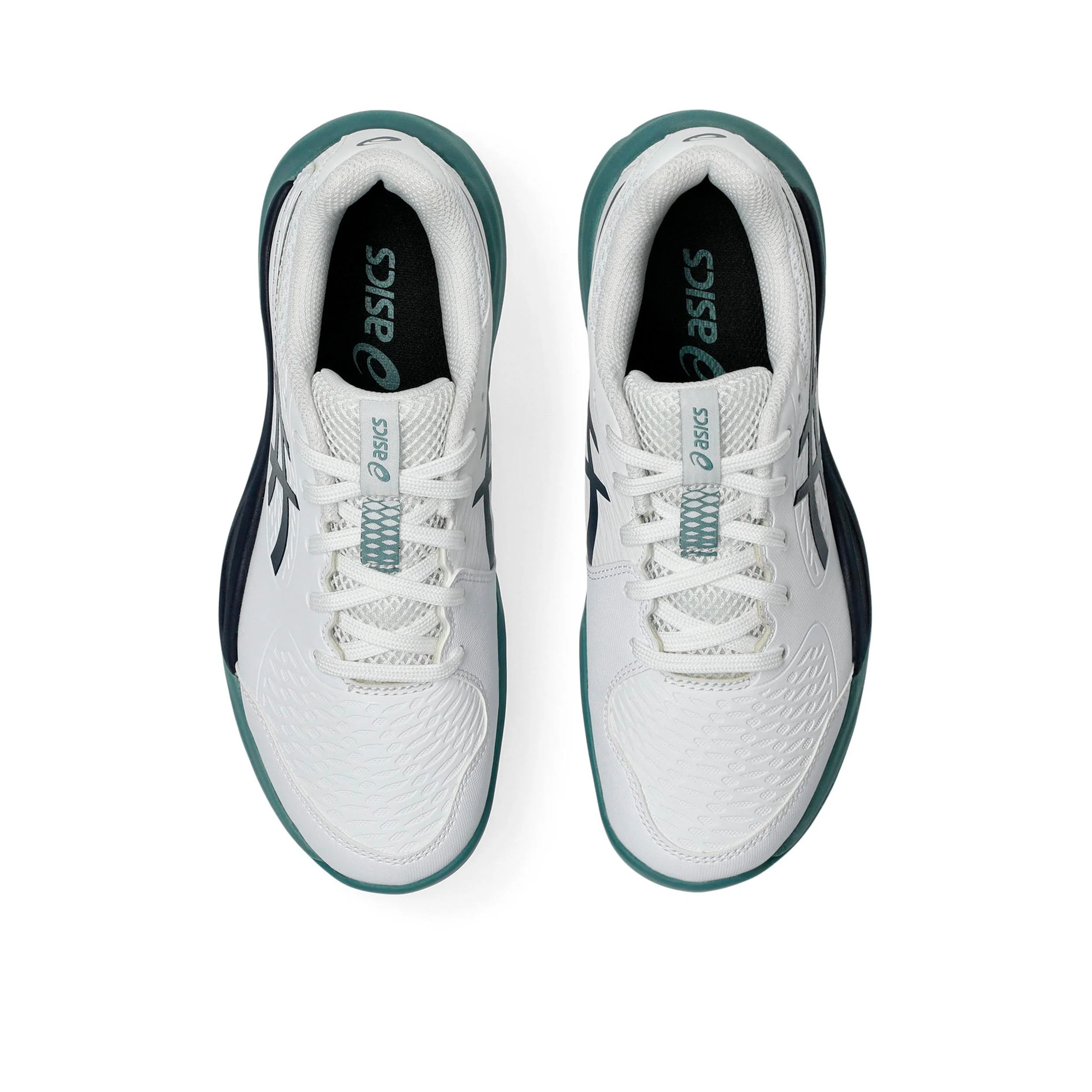 Gel-Resolution X GS Chaussures toutes surfaces Enfants - blanc, bleu petrol - Image 3