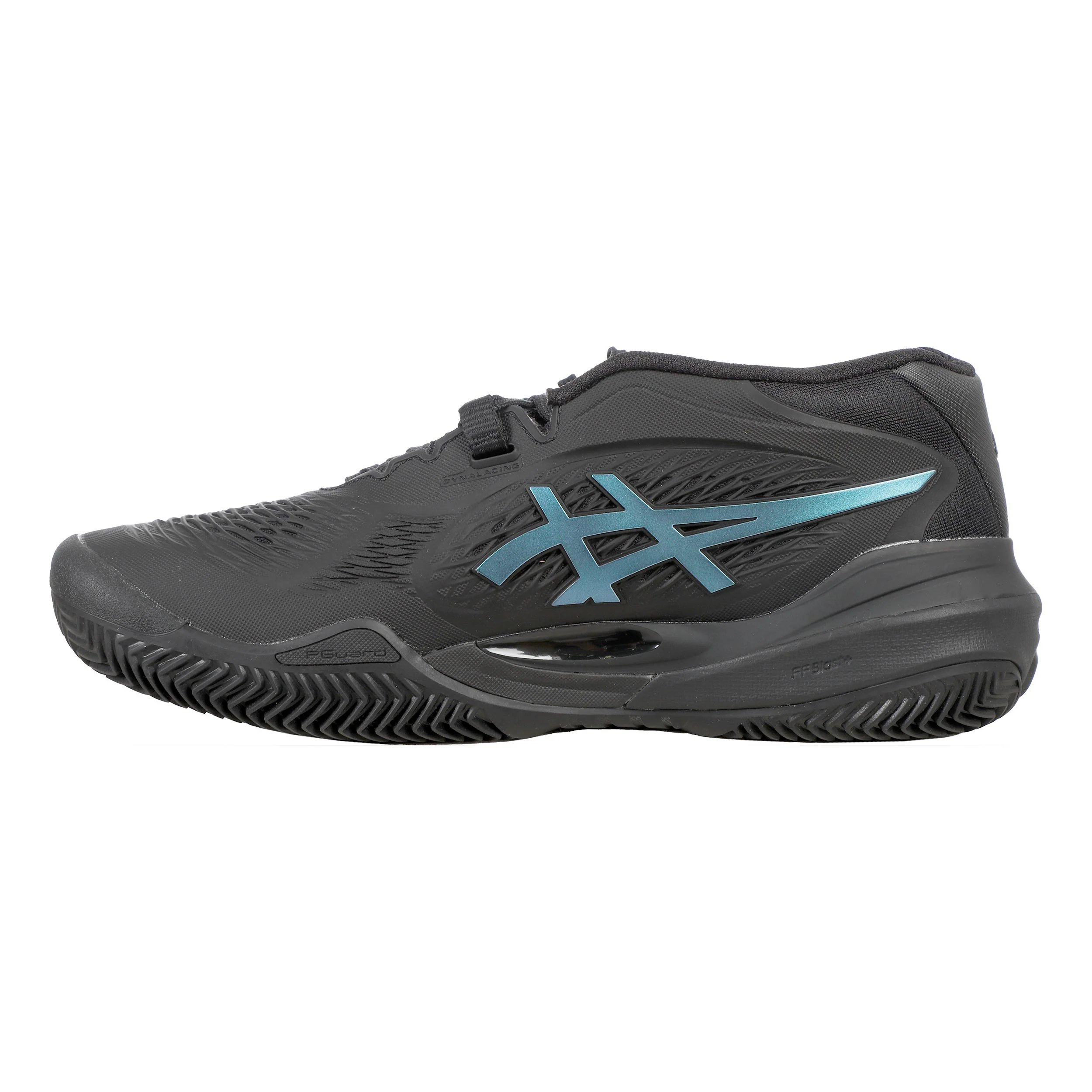 Gel-Resolution X Night Energy Chaussure terre battue Femmes - noir, bleu - Image 2