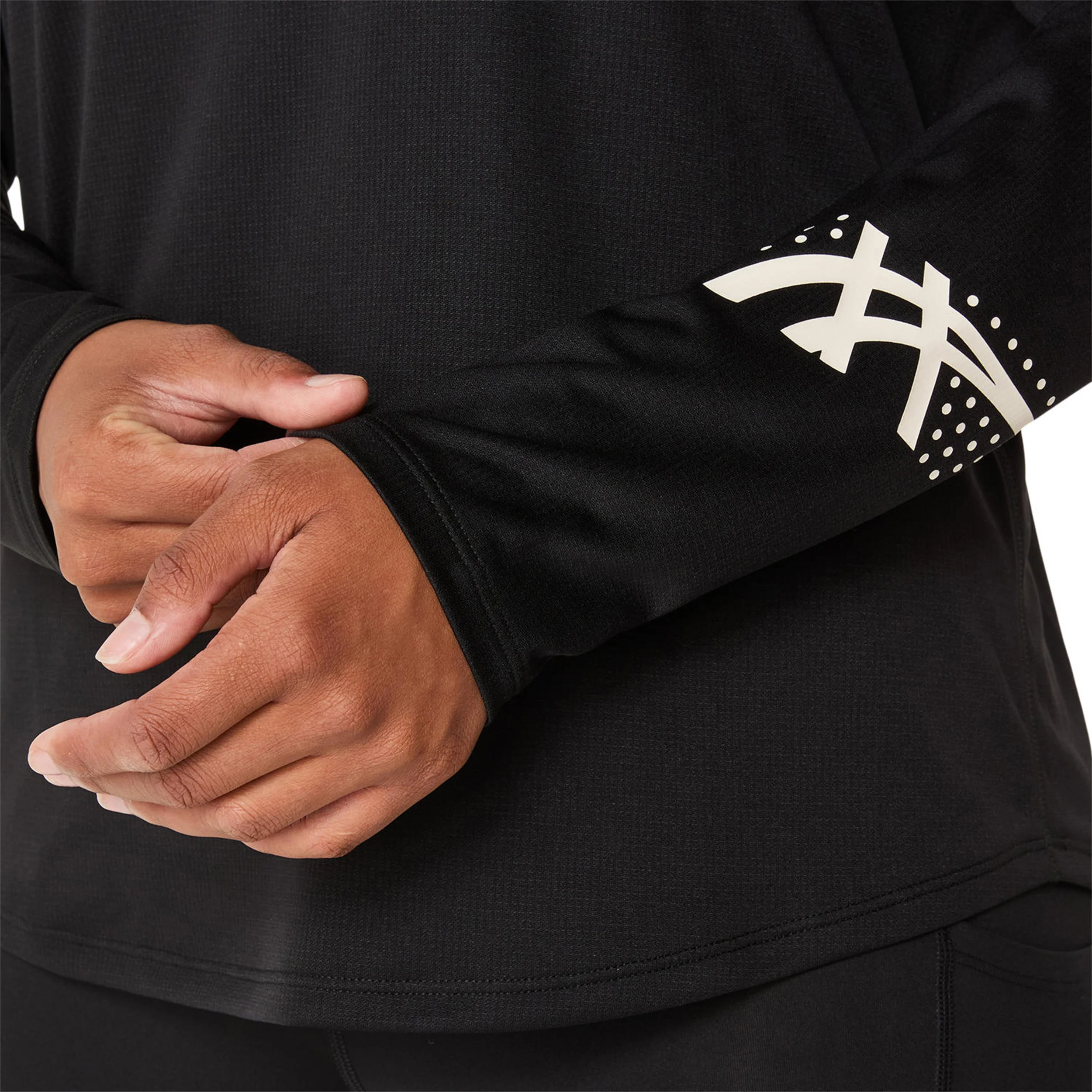 Icon 1/2 Zip Maillot De Course Femmes-Noir - Image 9