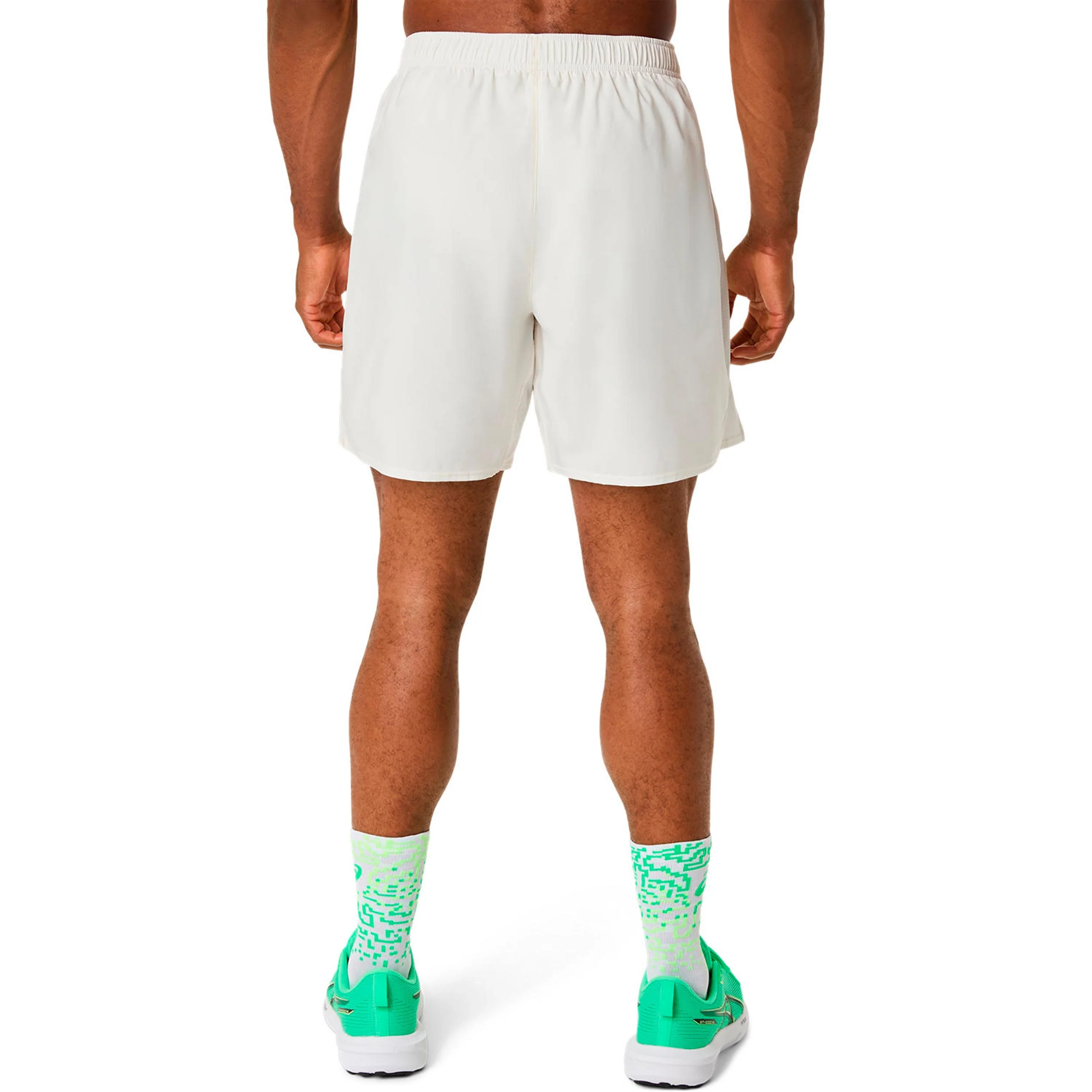 Icon 7In  Short de running Hommes - beige, vert - Image 3