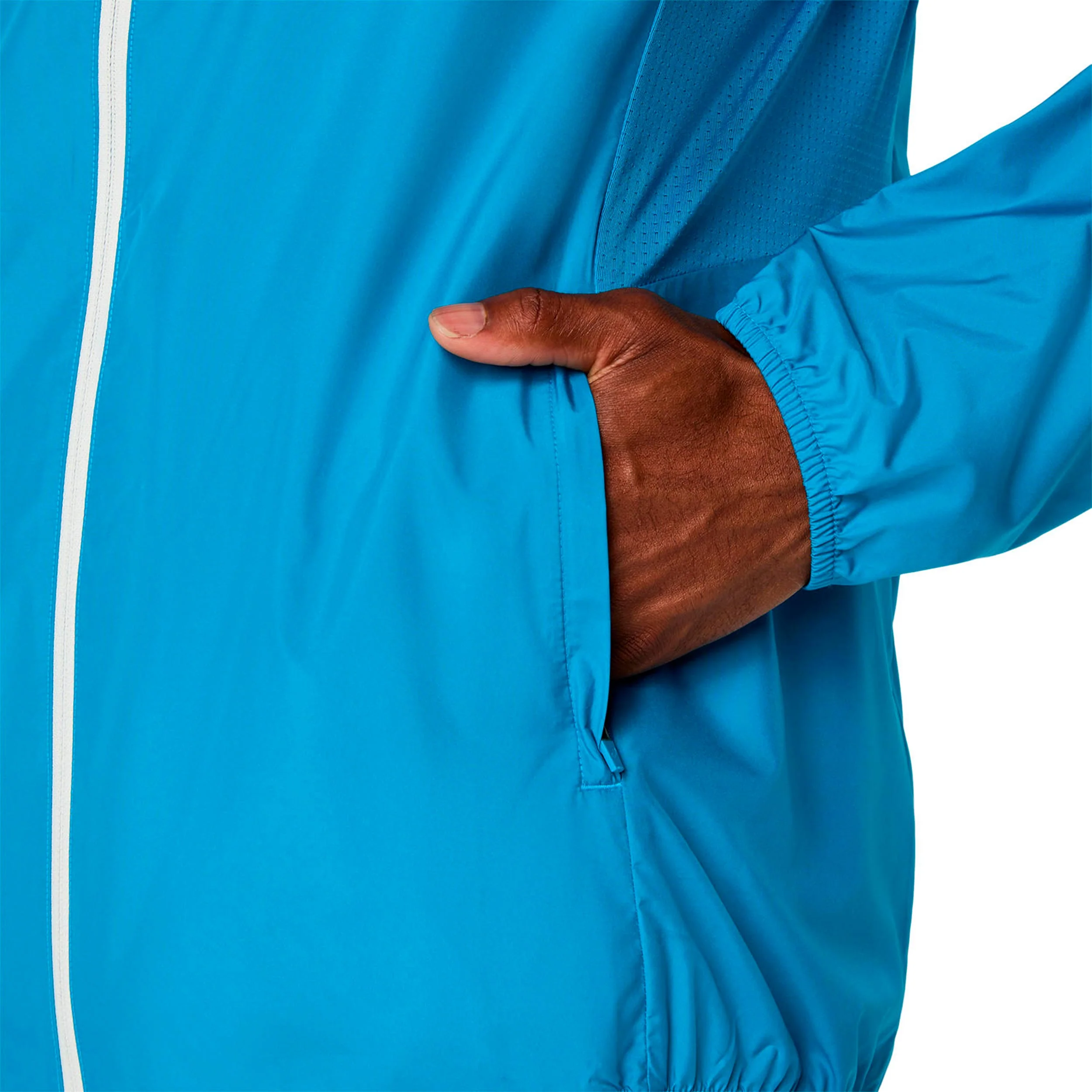 Icon  Veste running Hommes - bleu, beige - Image 7