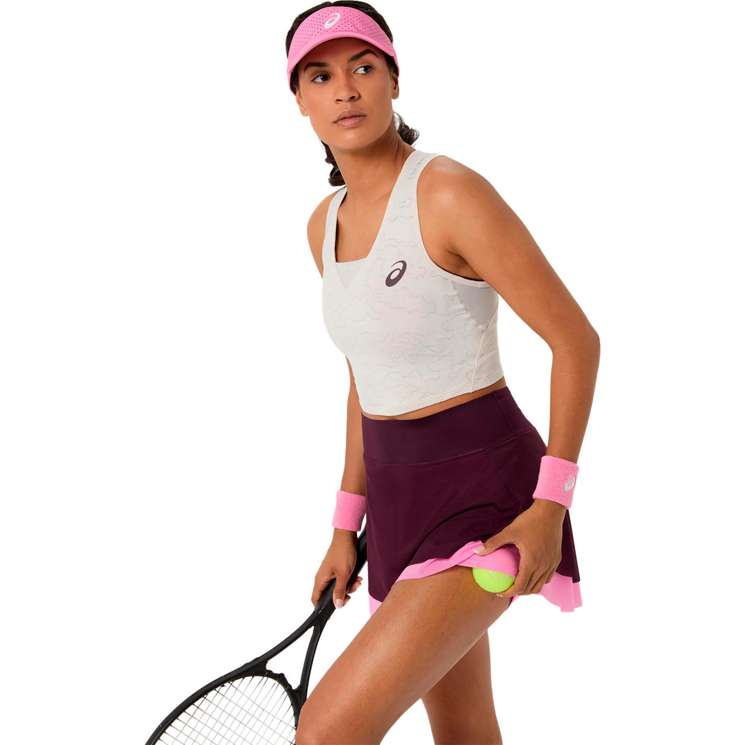 Match Jacquard Débardeur tank top Femmes - beige - Image 7