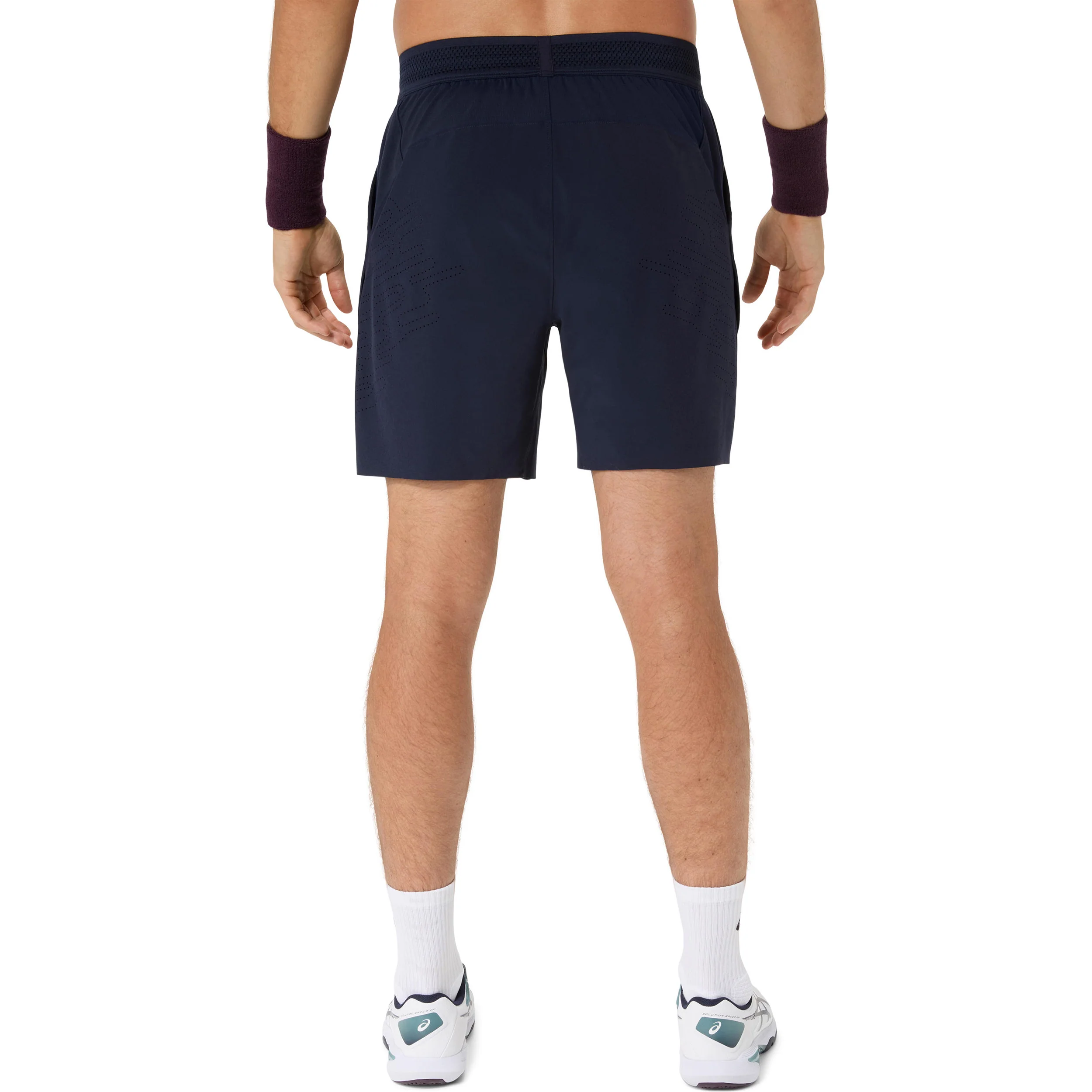 Match Laser Cut 7in Shorts Hommes - bleu foncé - Image 3