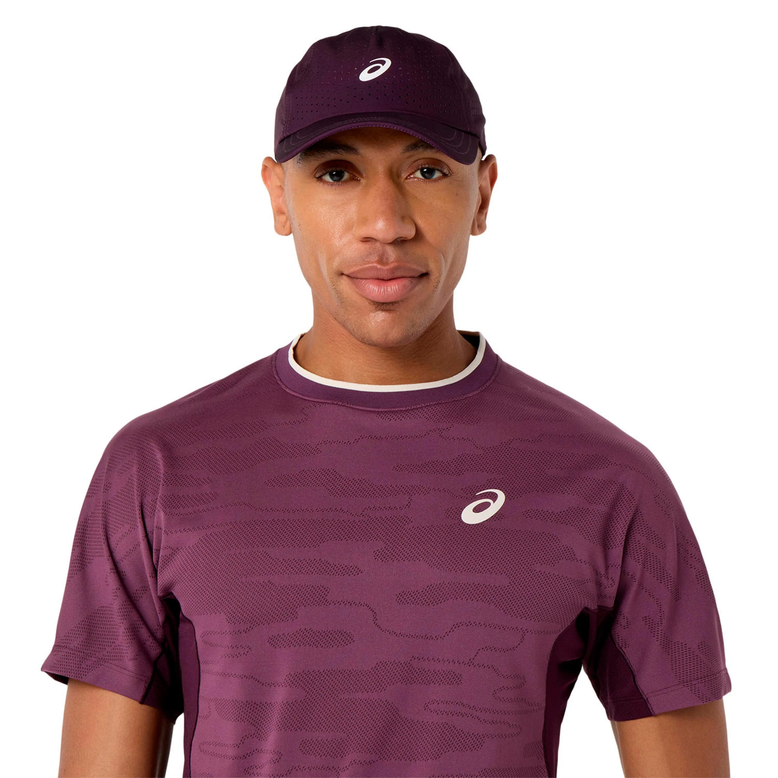 Match T-shirt Hommes - rouge vin - Image 4