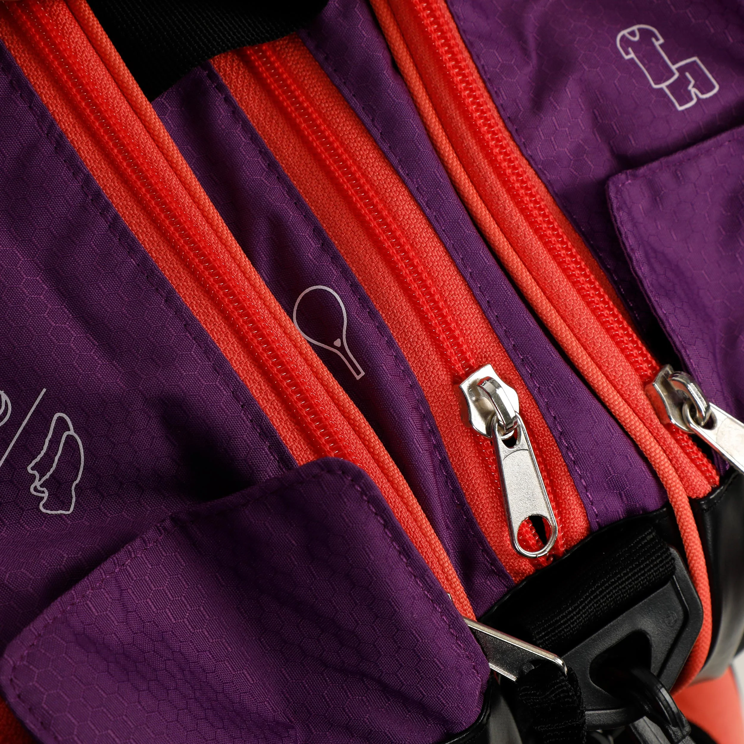 Medium Sports Performance Sac de padel - orange, lilas - Image 7