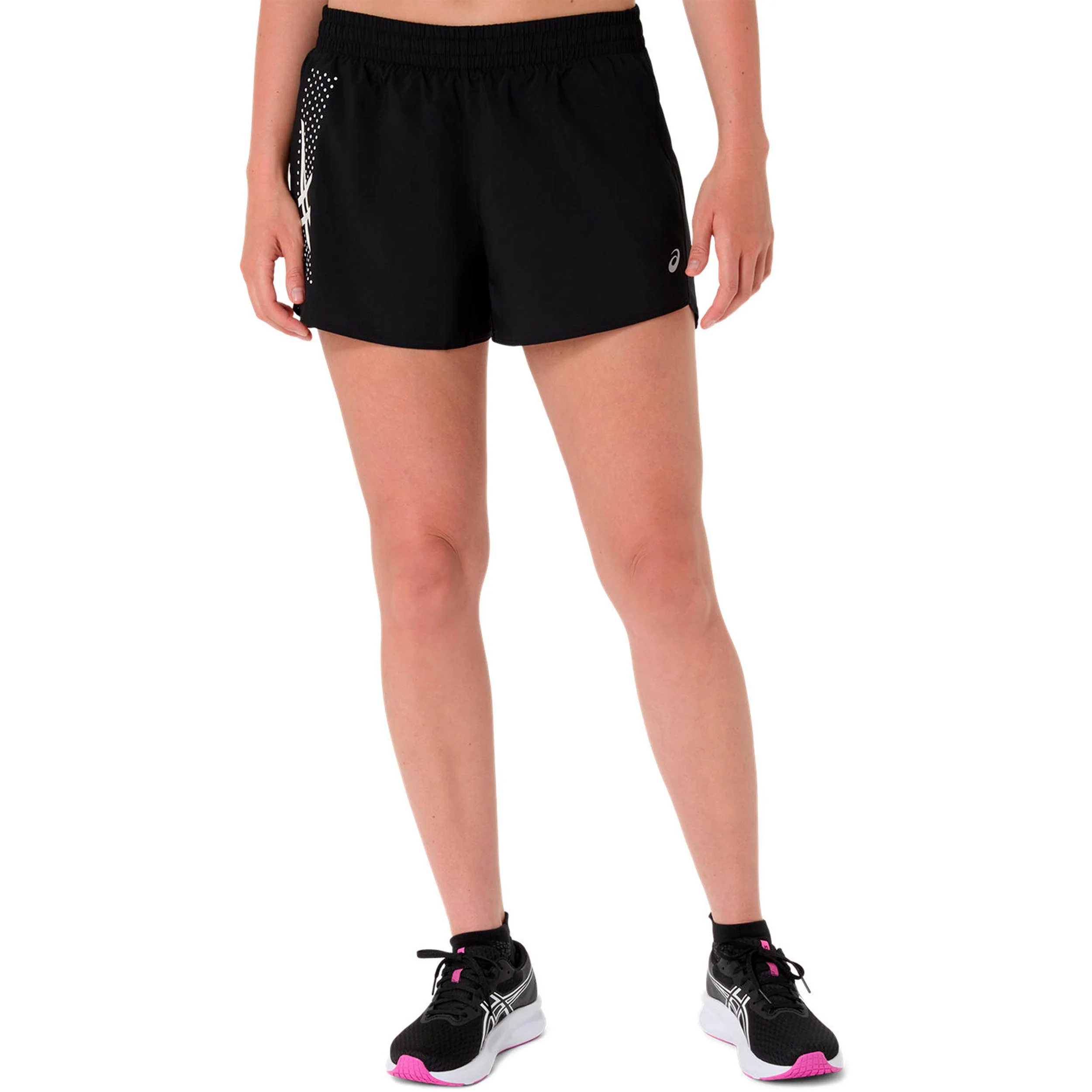 Metarun Split Short de running Femmes-noir