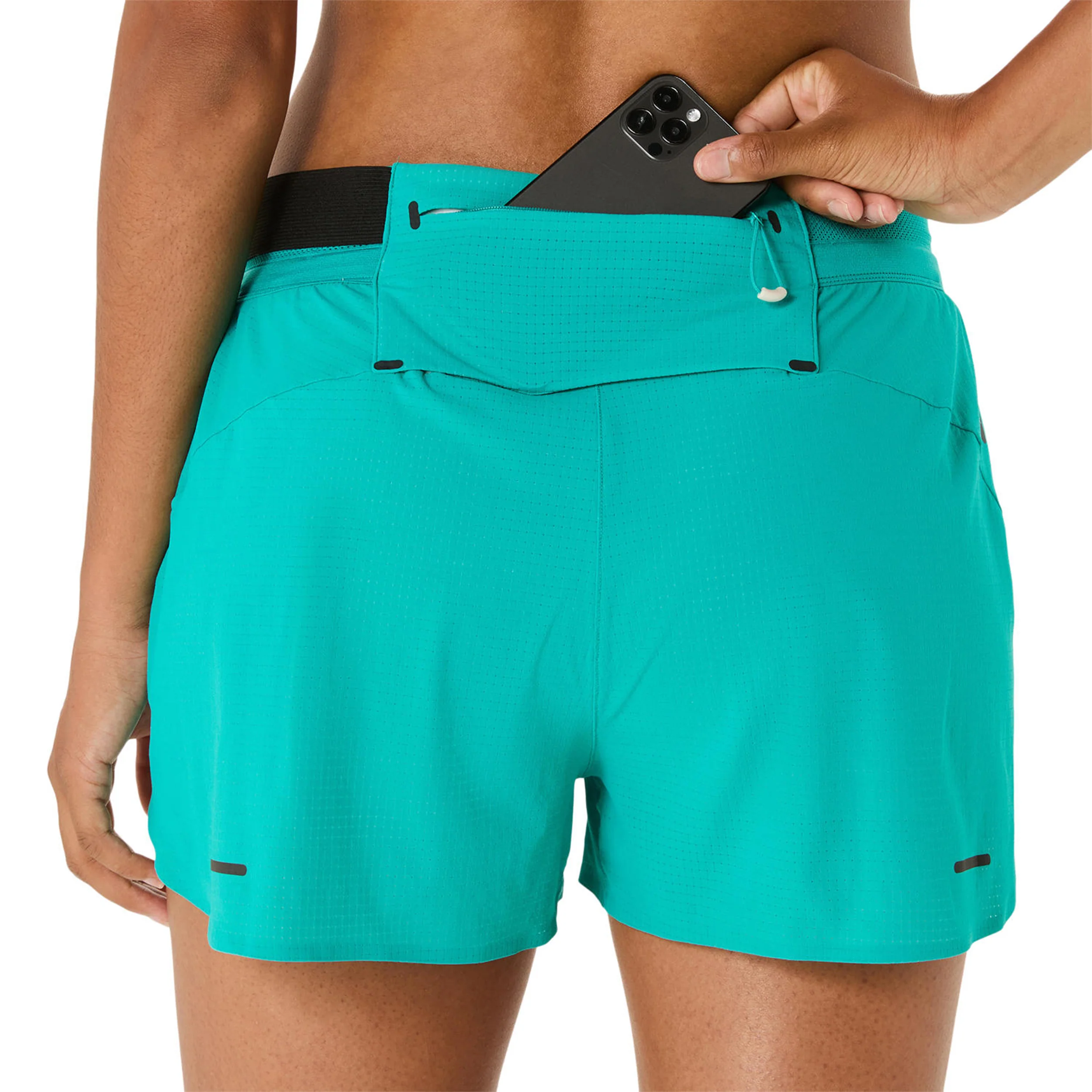 Metarun Split Short De Running Femmes-Turquoise - Image 9