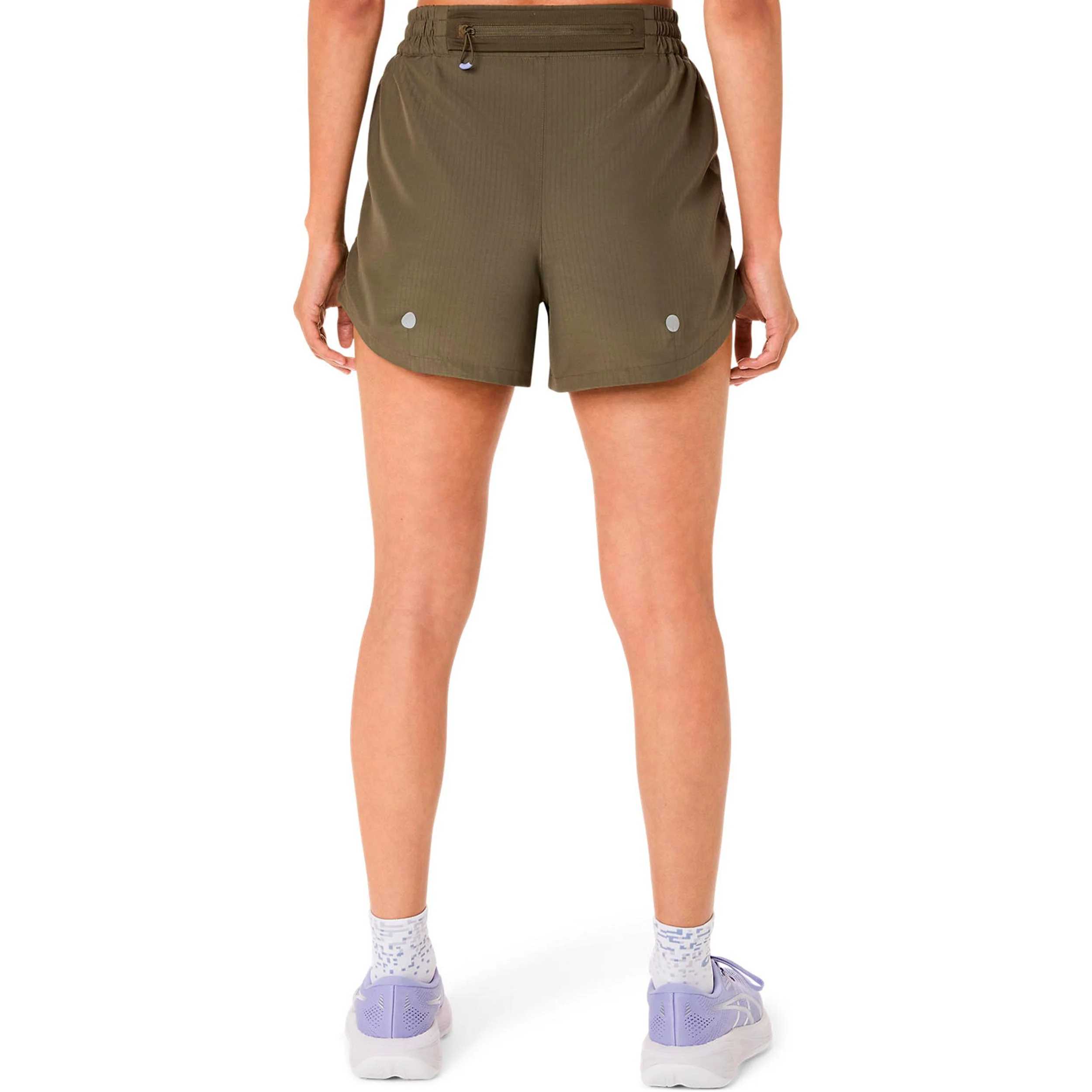 Nagino 4in Run Short de running Femmes-vert - Image 3