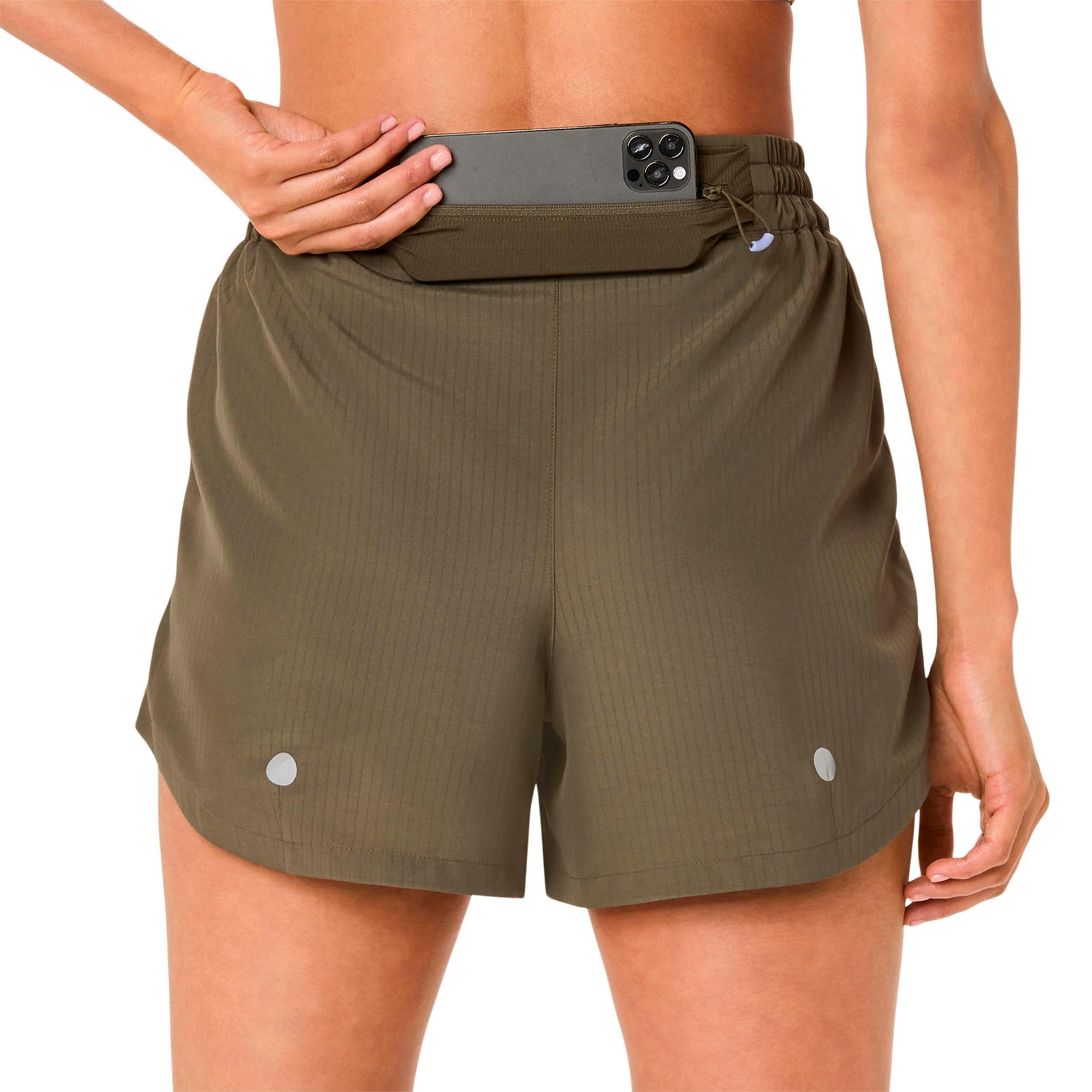 Nagino 4in Run Short de running Femmes-vert - Image 6