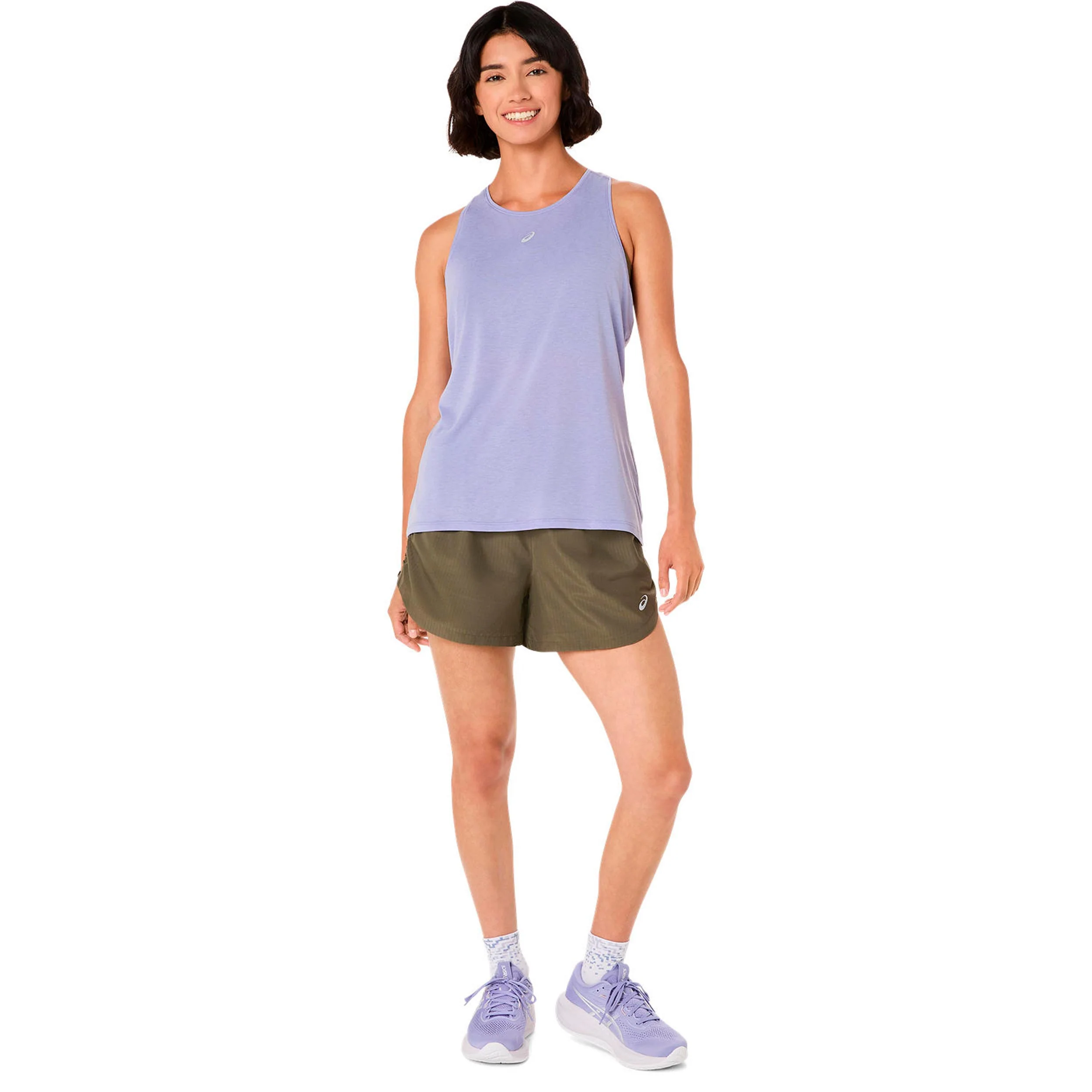 Nagino 4in Run Short de running Femmes-vert - Image 8