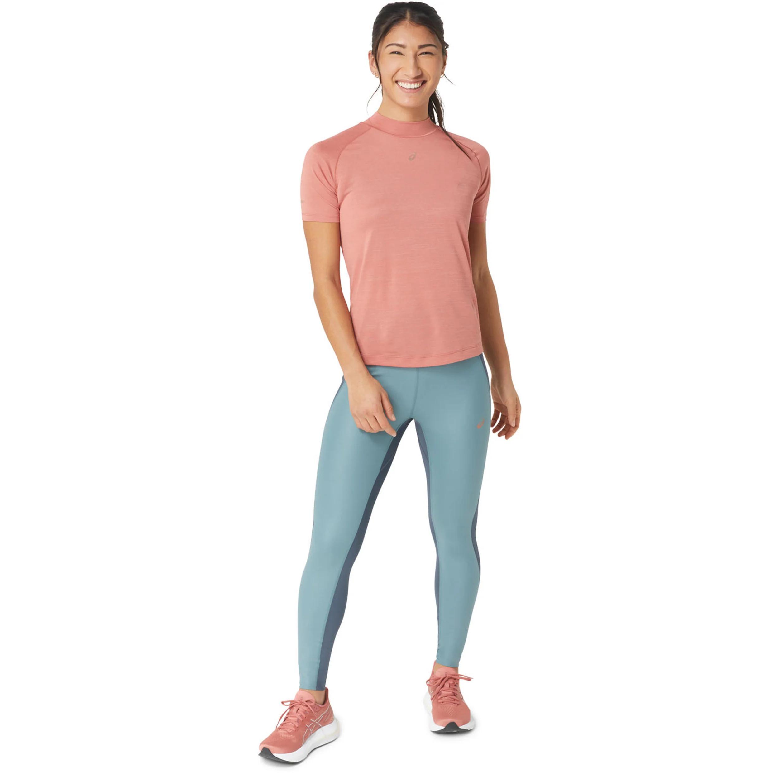Nagino Run 7/8 Collant Tight Femmes-Bleu Petrol - Image 10