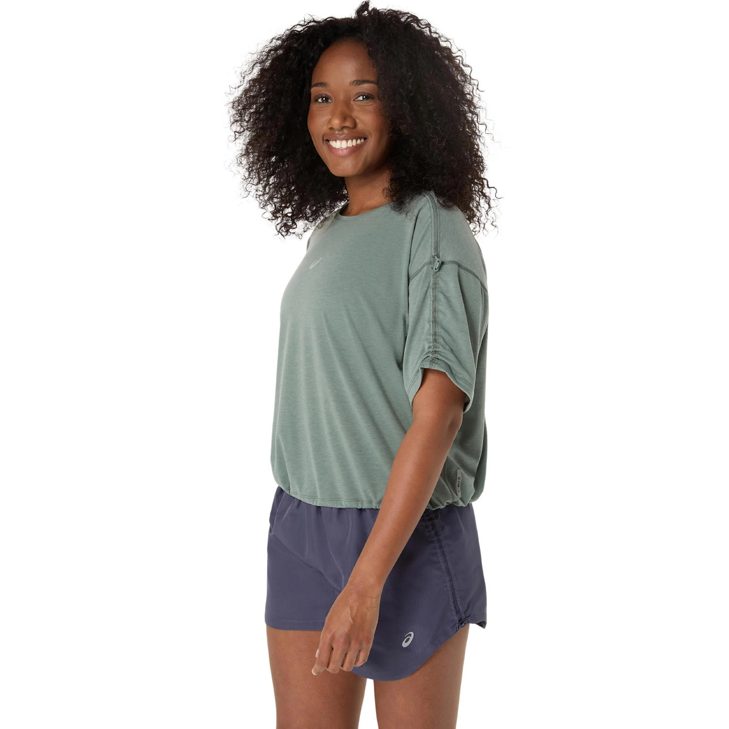 Nagino Run Maillot de course Femmes-bleu