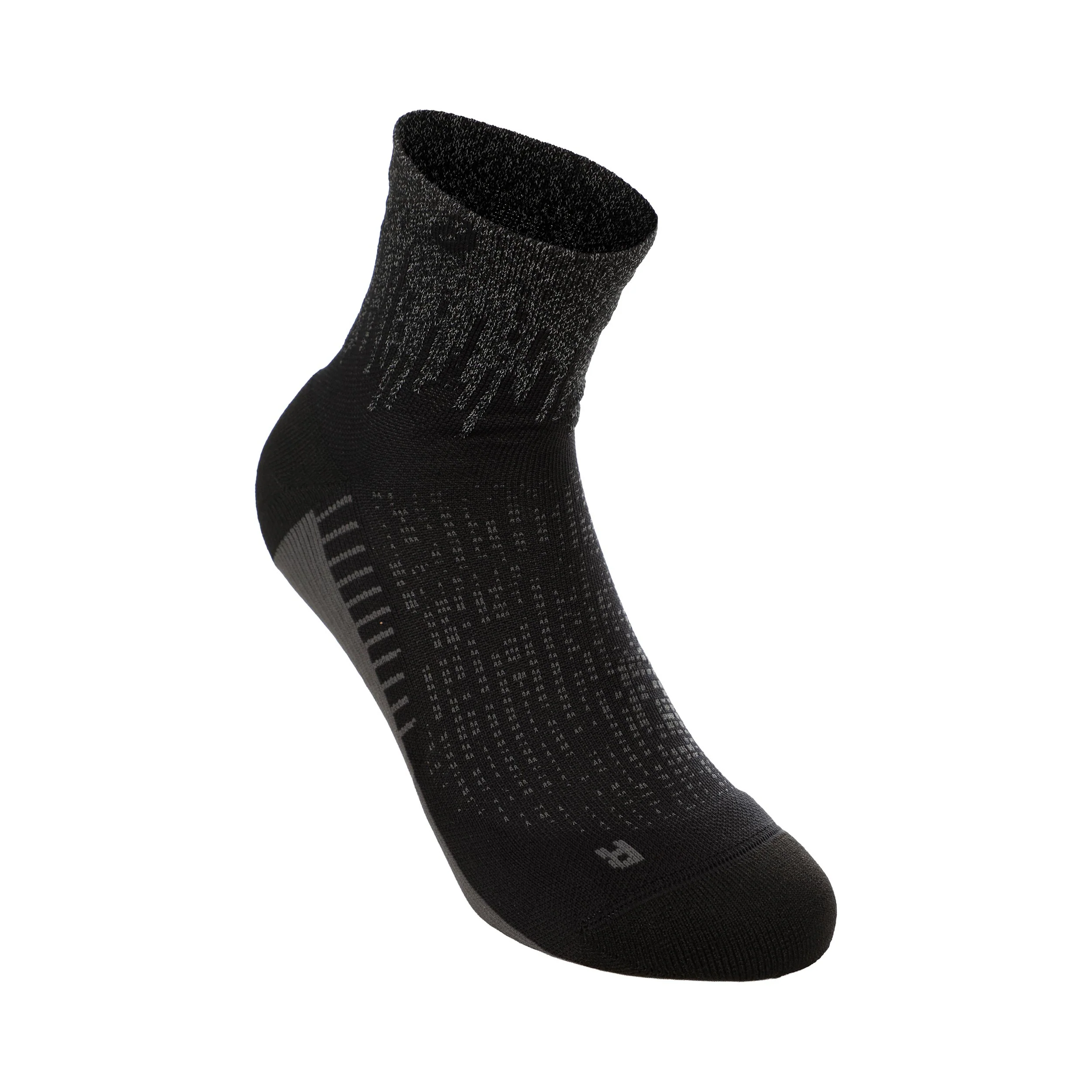 Performance Quarter Chaussettes de running - noir