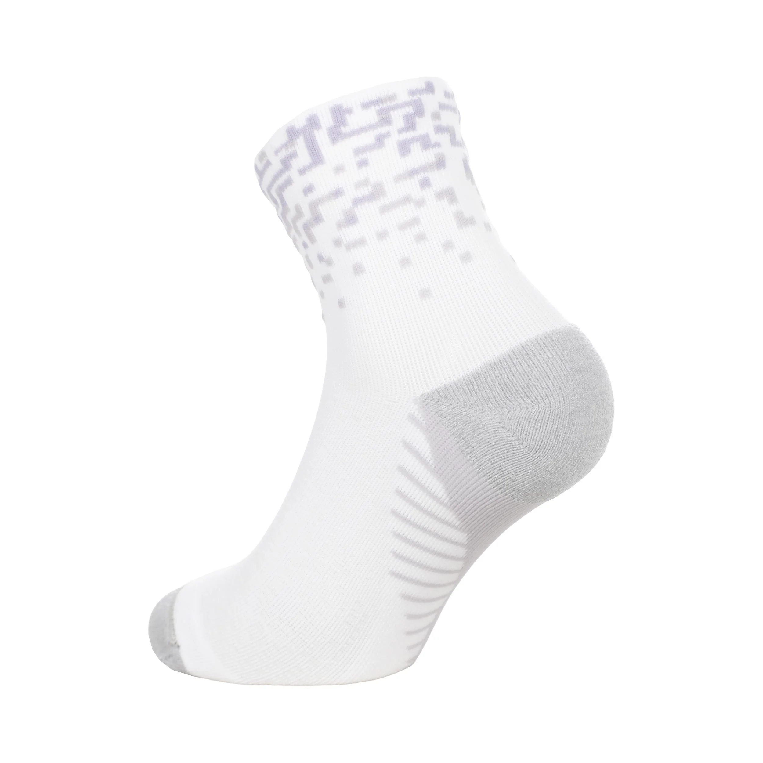 Performance Quarter Chaussettes de running Unisex - blanc, lilas - Image 2