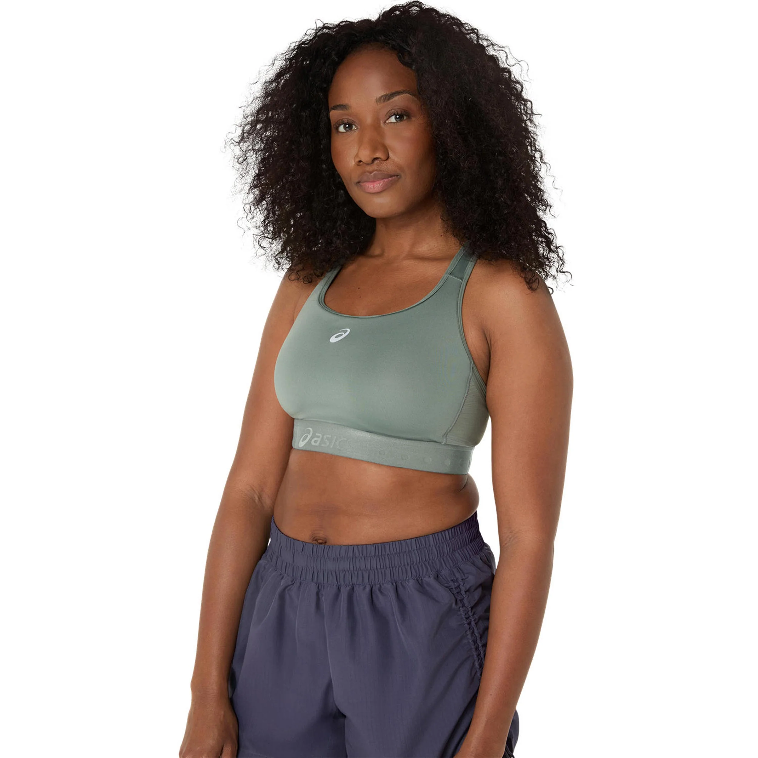 Road Compression Soutien-gorge sport Femmes - bleu, bleu - Image 3
