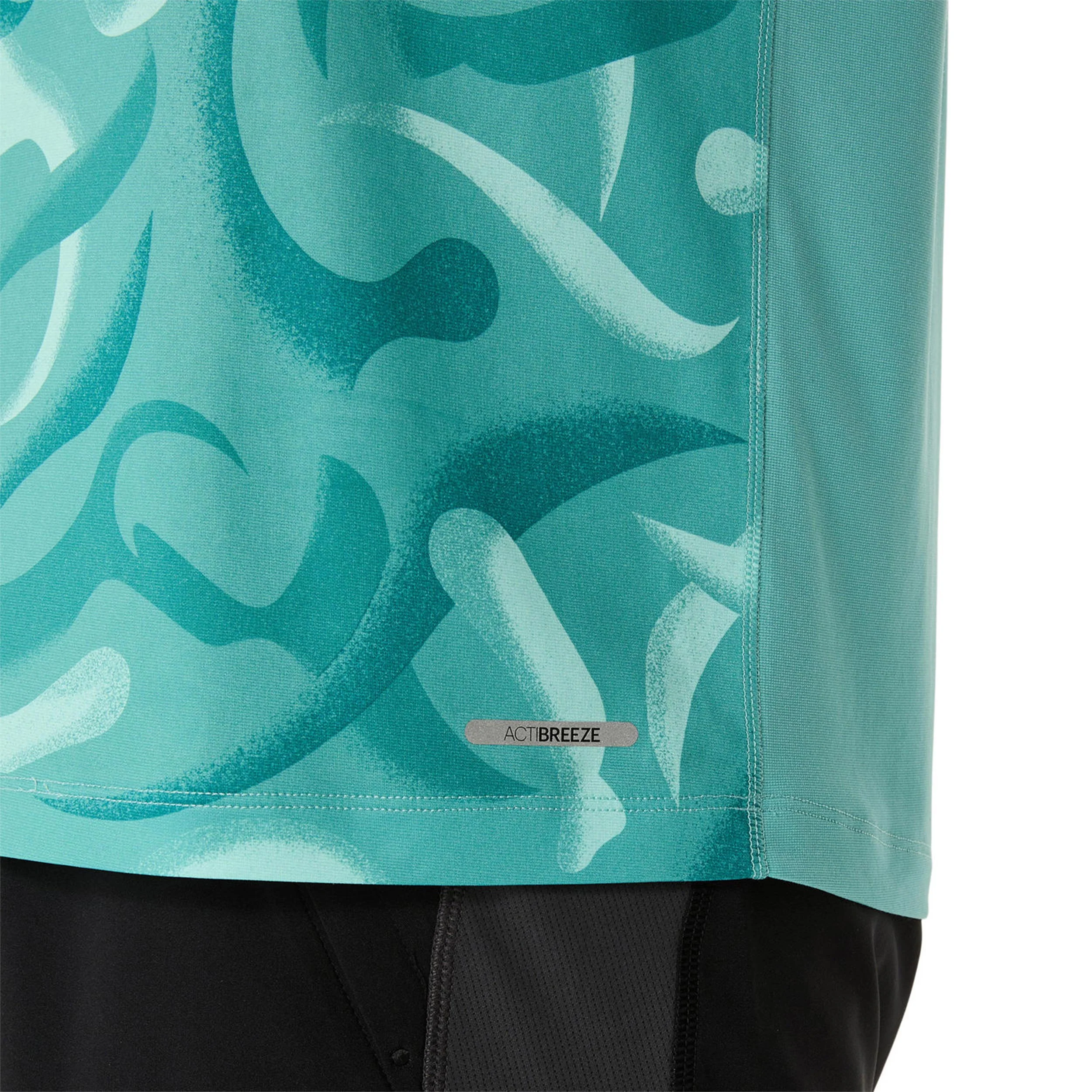Road Lite-Show Maillot De Course Hommes-Turquoise,Multicouleur - Image 5