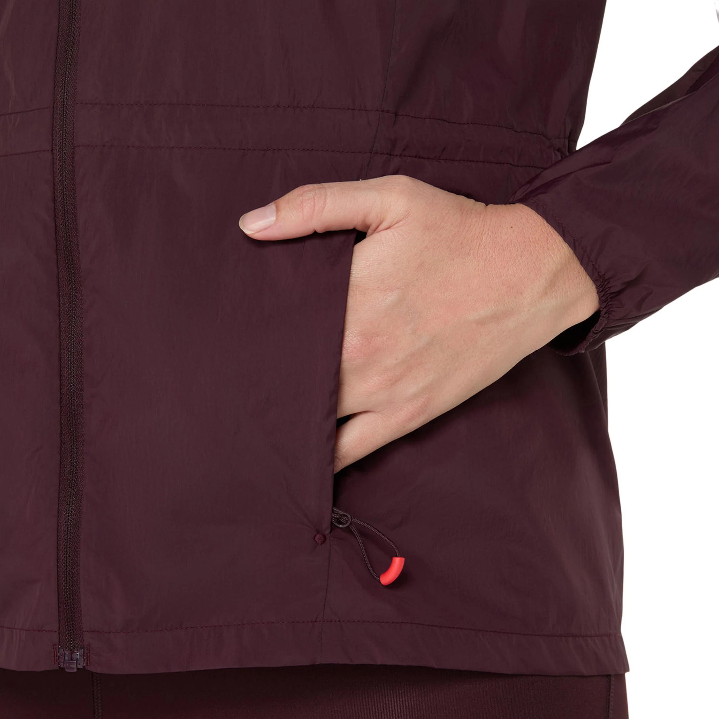 Road Packable Veste running Femmes - rouge foncé - Image 5