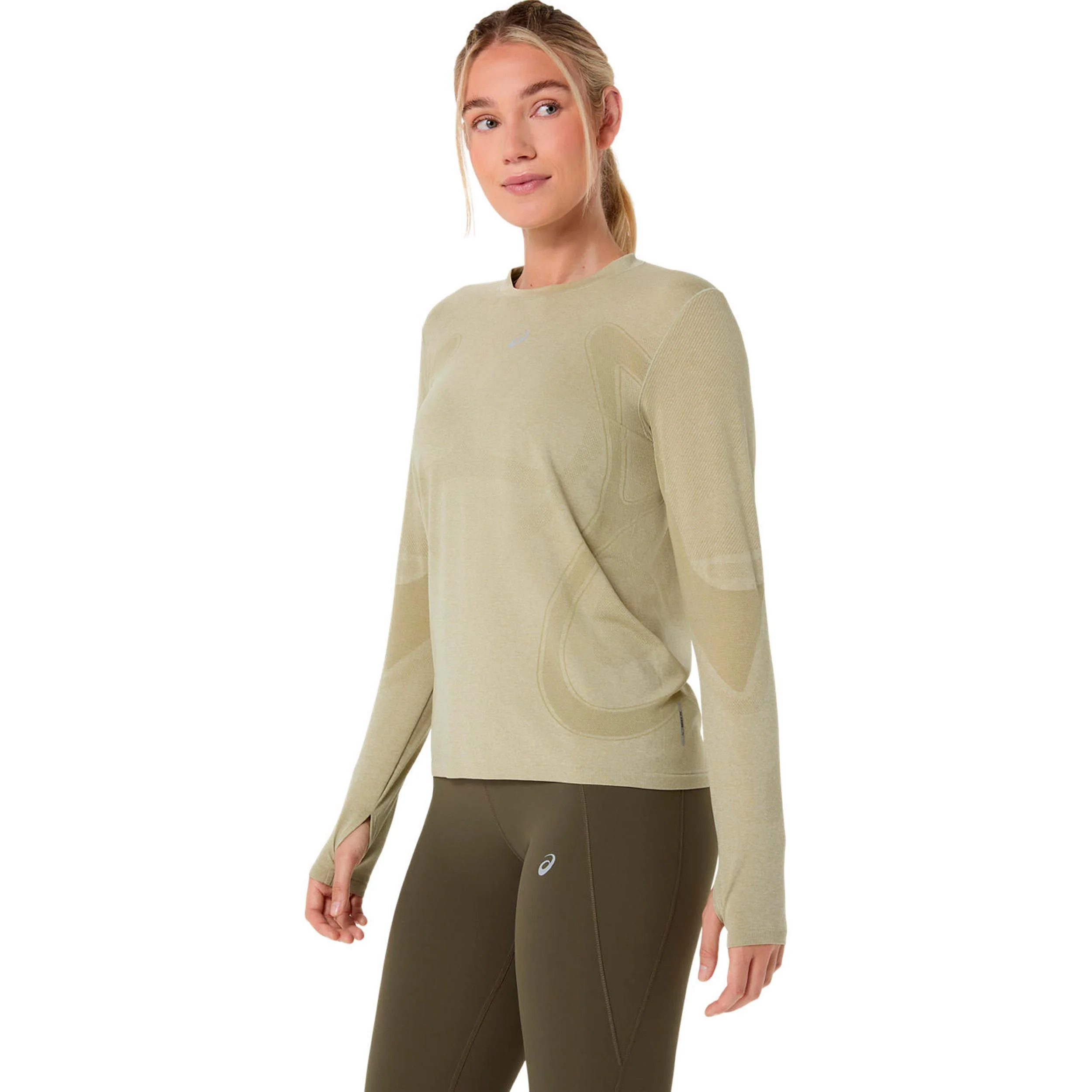 Road Seamless Maillot de course Femmes - beige, beige - Image 3