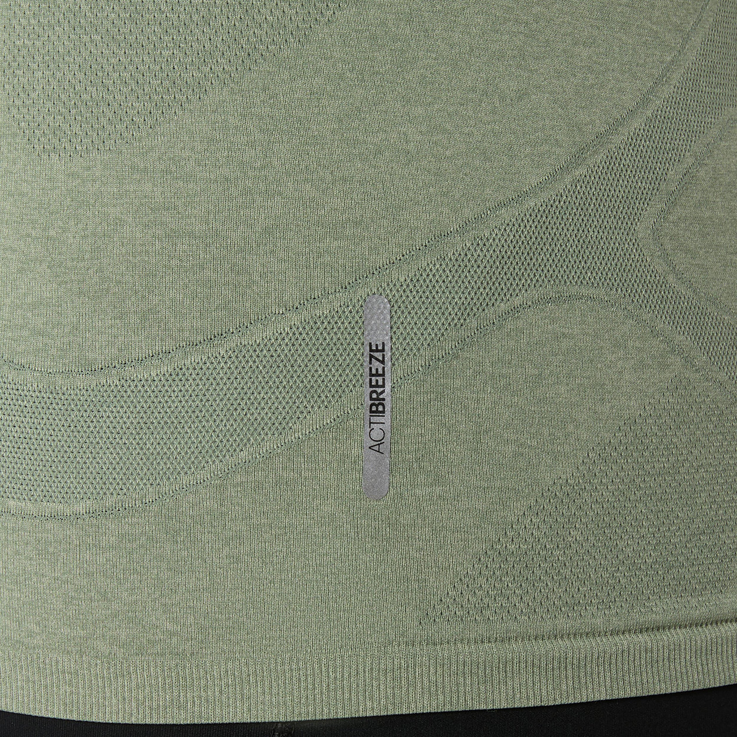Road Seamless Maillot de course Femmes - gris, bleu - Image 5