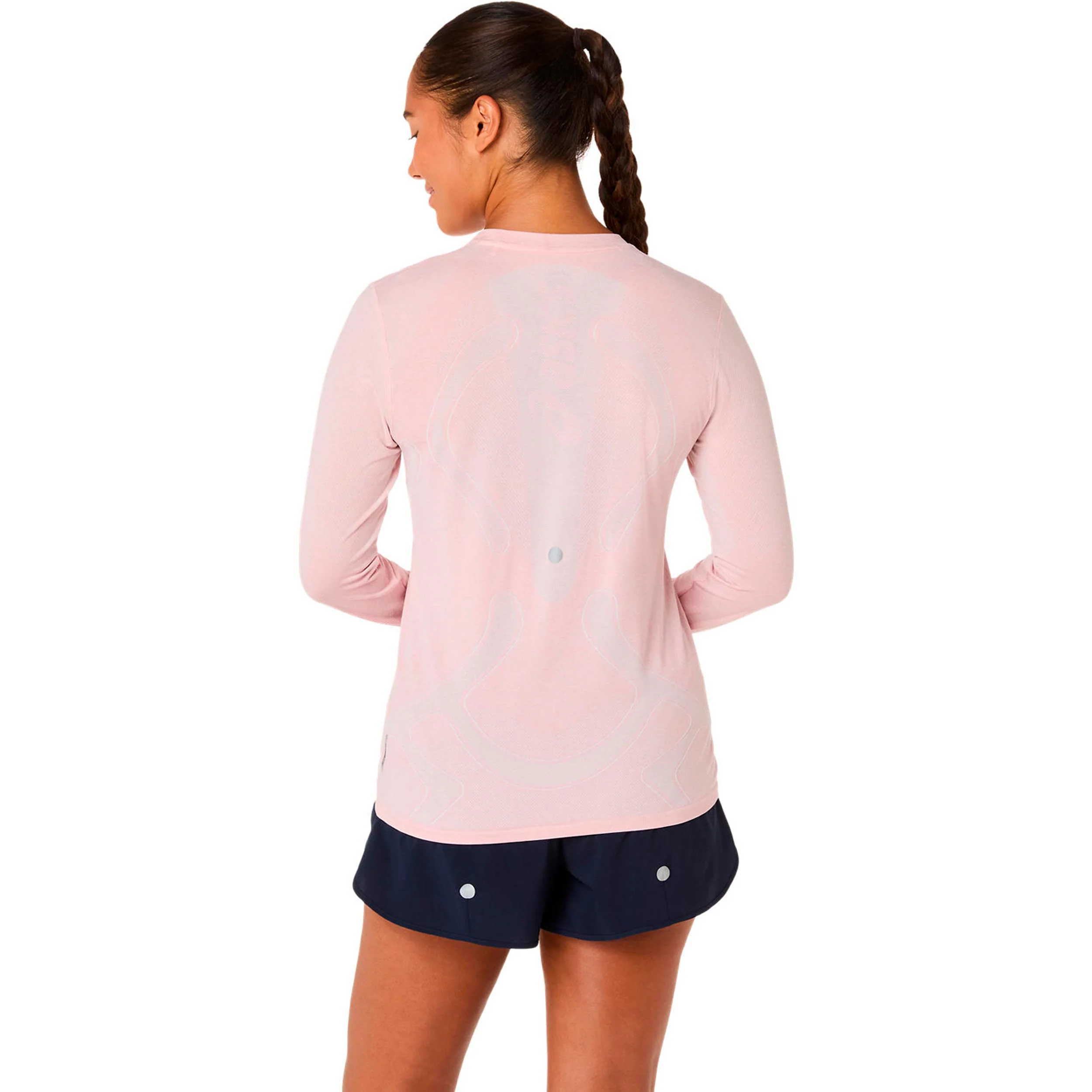 Road Seamless Maillot de course Femmes - rosé, rouge - Image 3