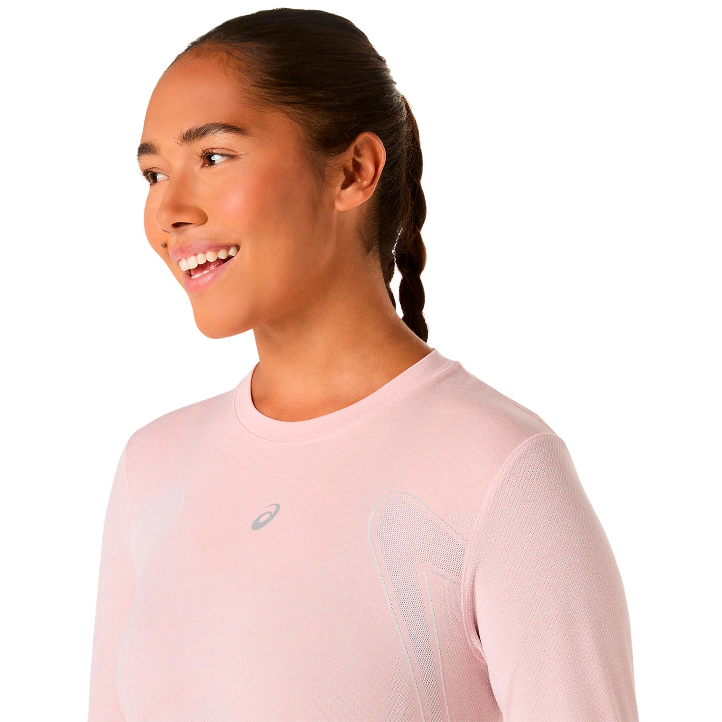 Road Seamless Maillot de course Femmes - rosé, rouge - Image 4