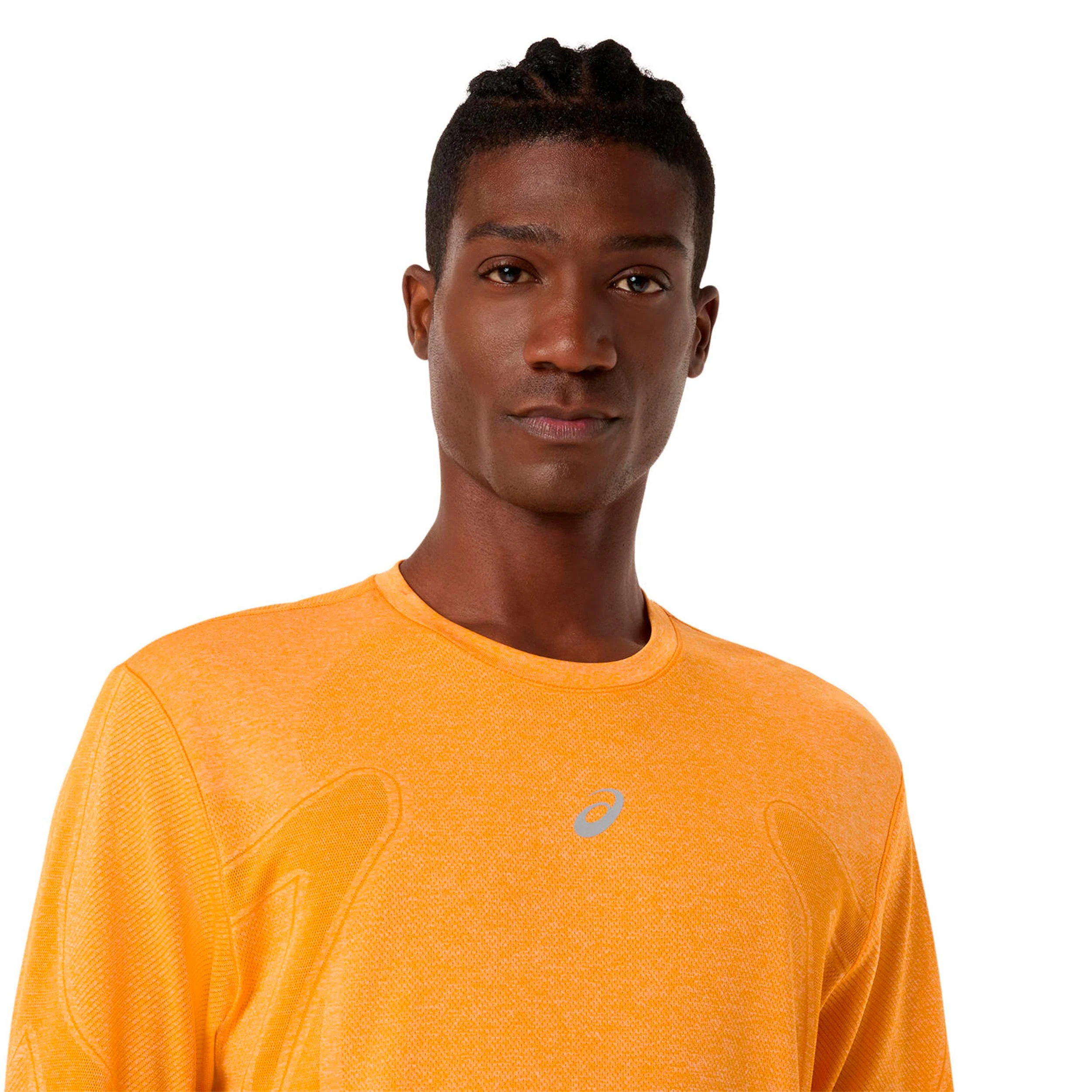 Road Seamless Maillot de course Hommes - jaune - Image 5