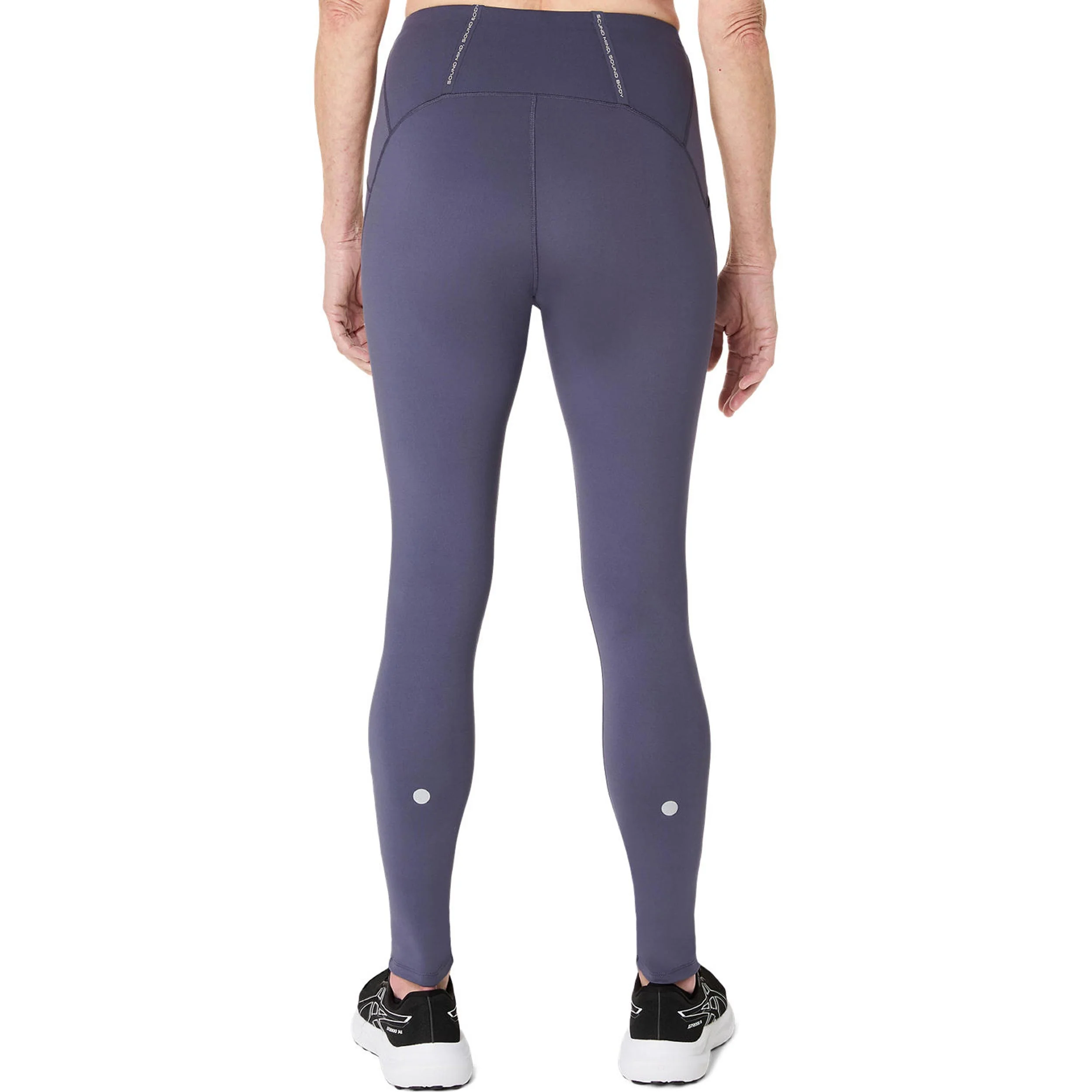 Road Winter High Waist Collant de course Femmes - bleu gris - Image 2