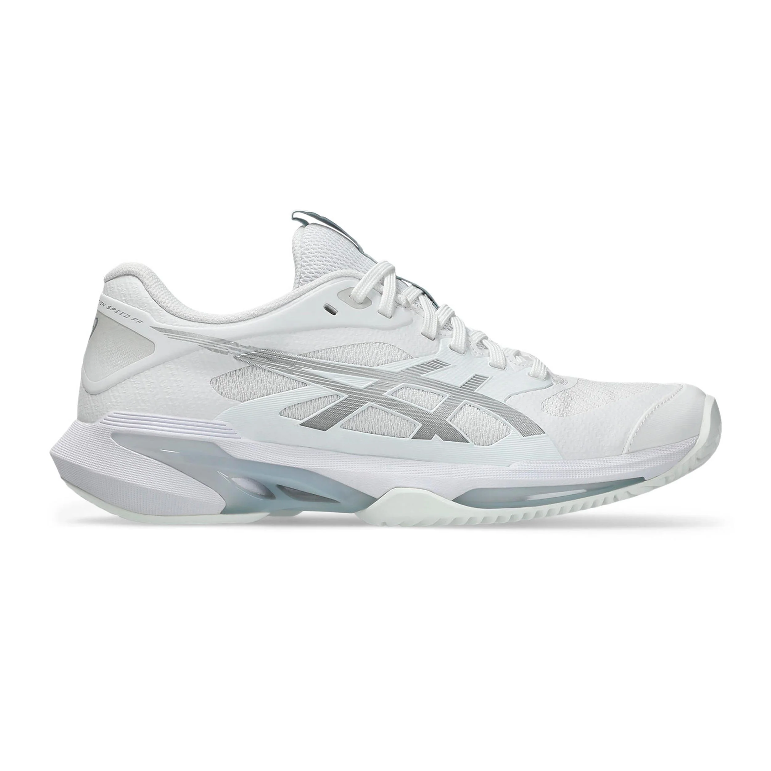 Solution Speed FF 4 Chaussure terre battue Femmes - blanc, argent