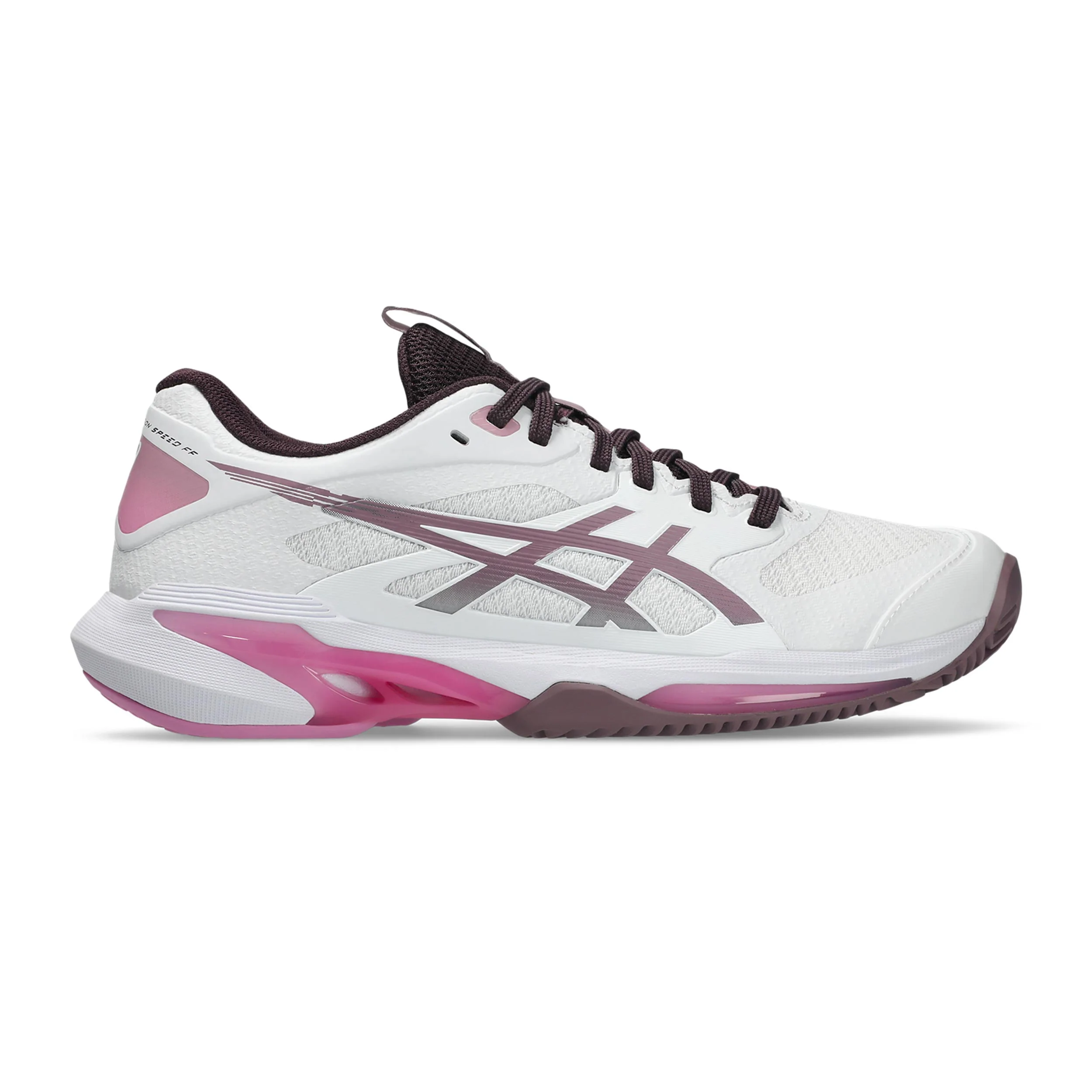 Solution Speed FF 4 Chaussure terre battue Femmes - blanc, rose pastel