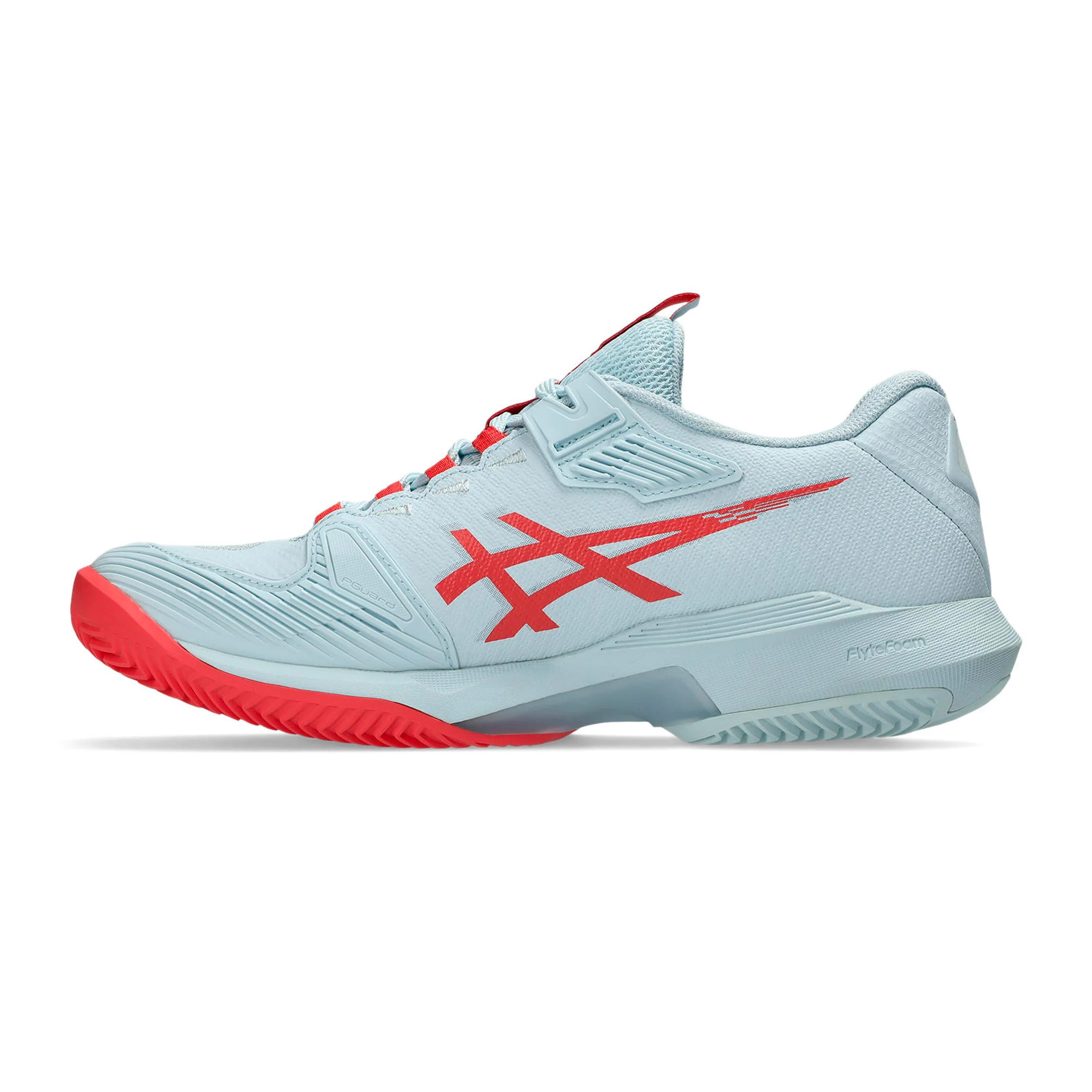 Solution Speed FF 4 Chaussure terre battue Femmes - bleu clair, pink fluo - Image 2