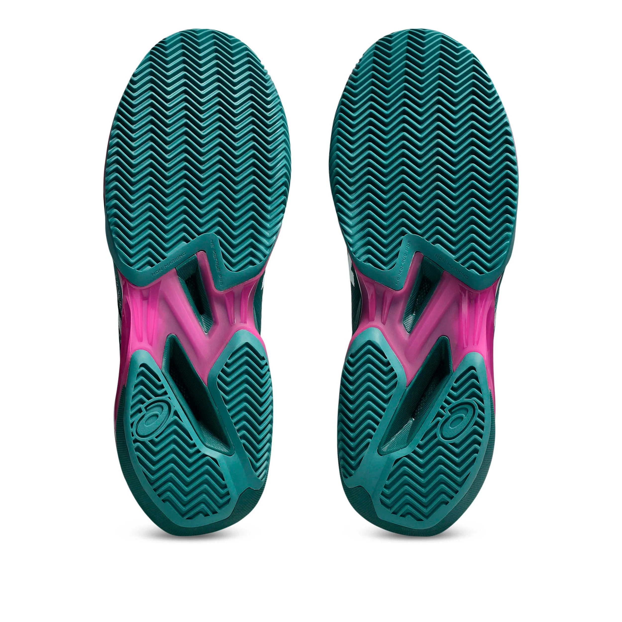 Solution Speed FF 4 Chaussure terre battue Hommes - bleu petrol, rose - Image 4
