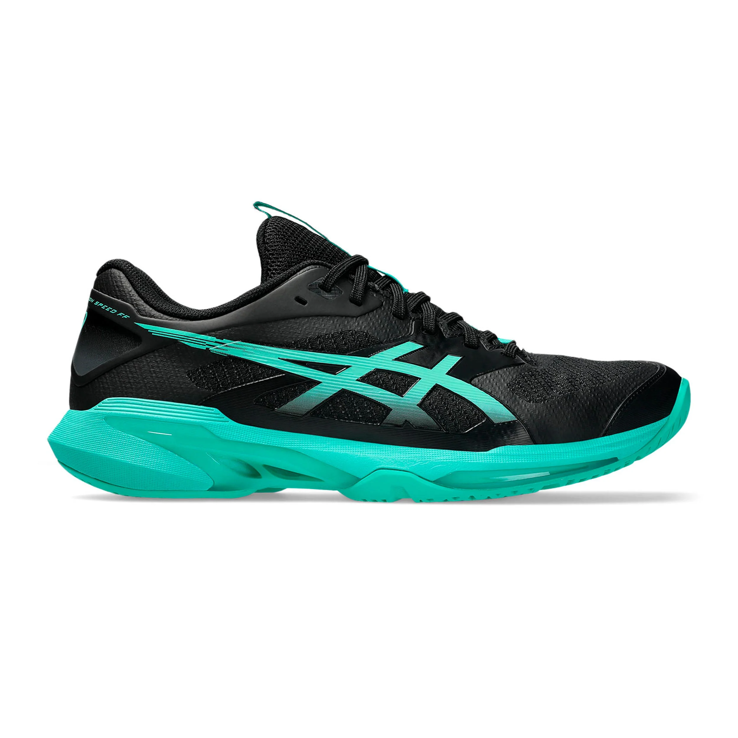 Solution Speed FF 4 Chaussures toutes surfaces Hommes - noir, turquoise