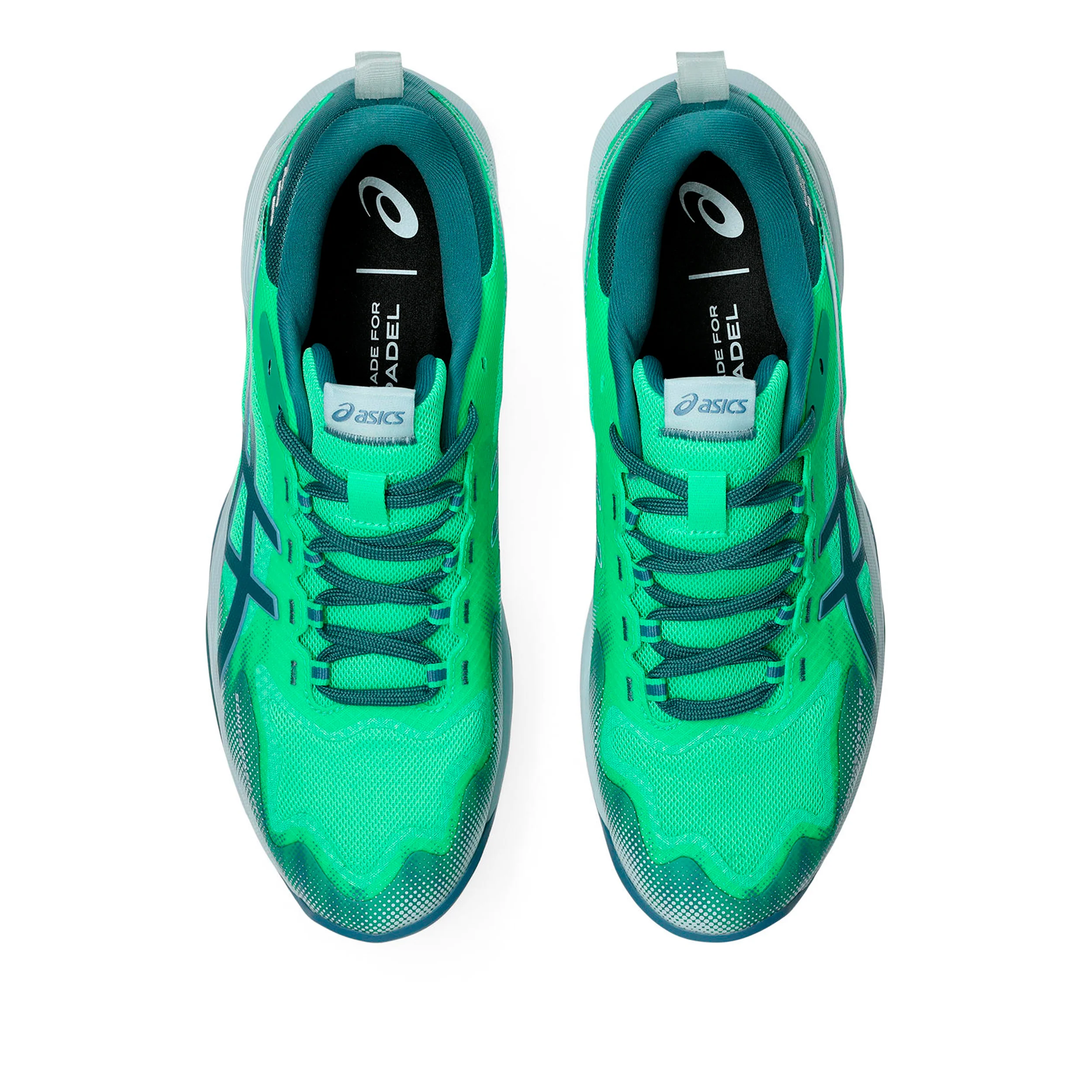 Sonicsmash FF Chaussures padel Hommes - vert fluo, bleu gris - Image 3